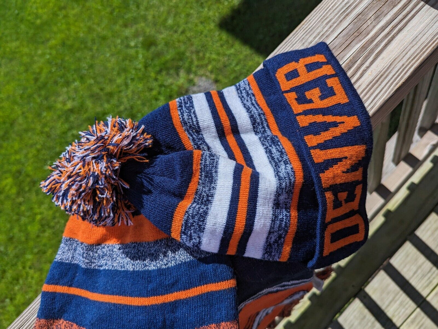 Denver Broncos NFL Fans Two Hats And A Scarf