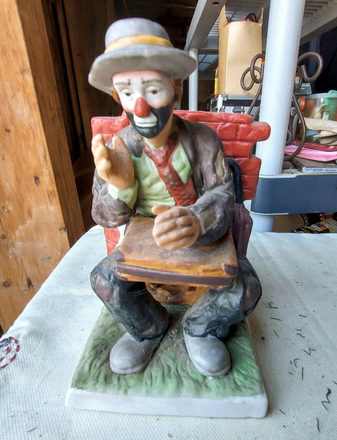 Emmett Kelly Jr Clown Figurine