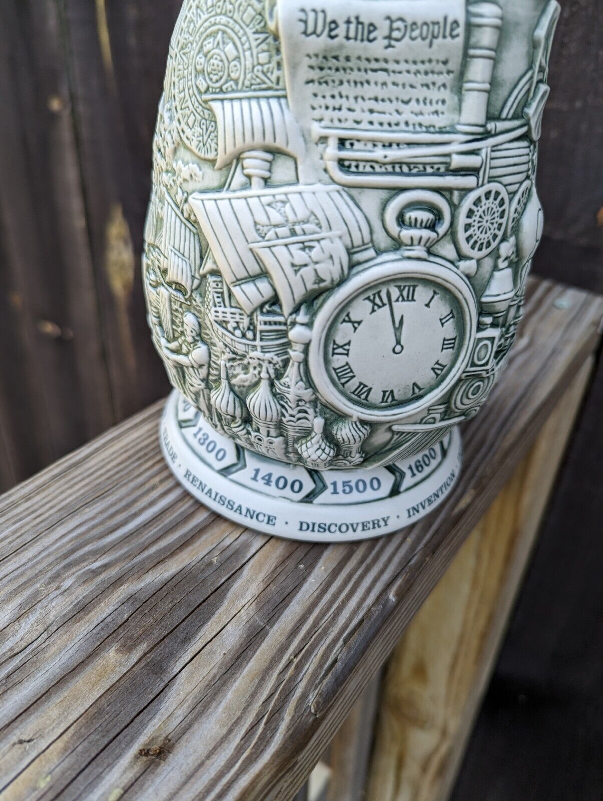 Avon Millennium 1000 Years Of History Collector’s Stein #79661