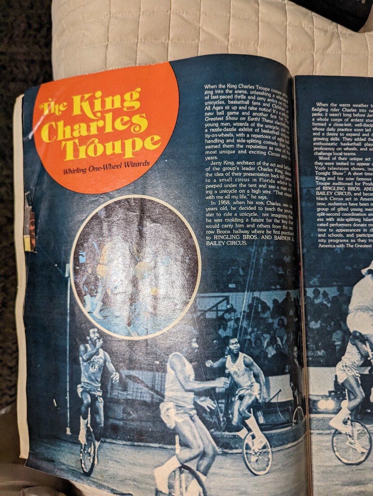 Ringling Bros. and Barnum & Bailey Circus 1976 Vintages Program 106 TH Edition