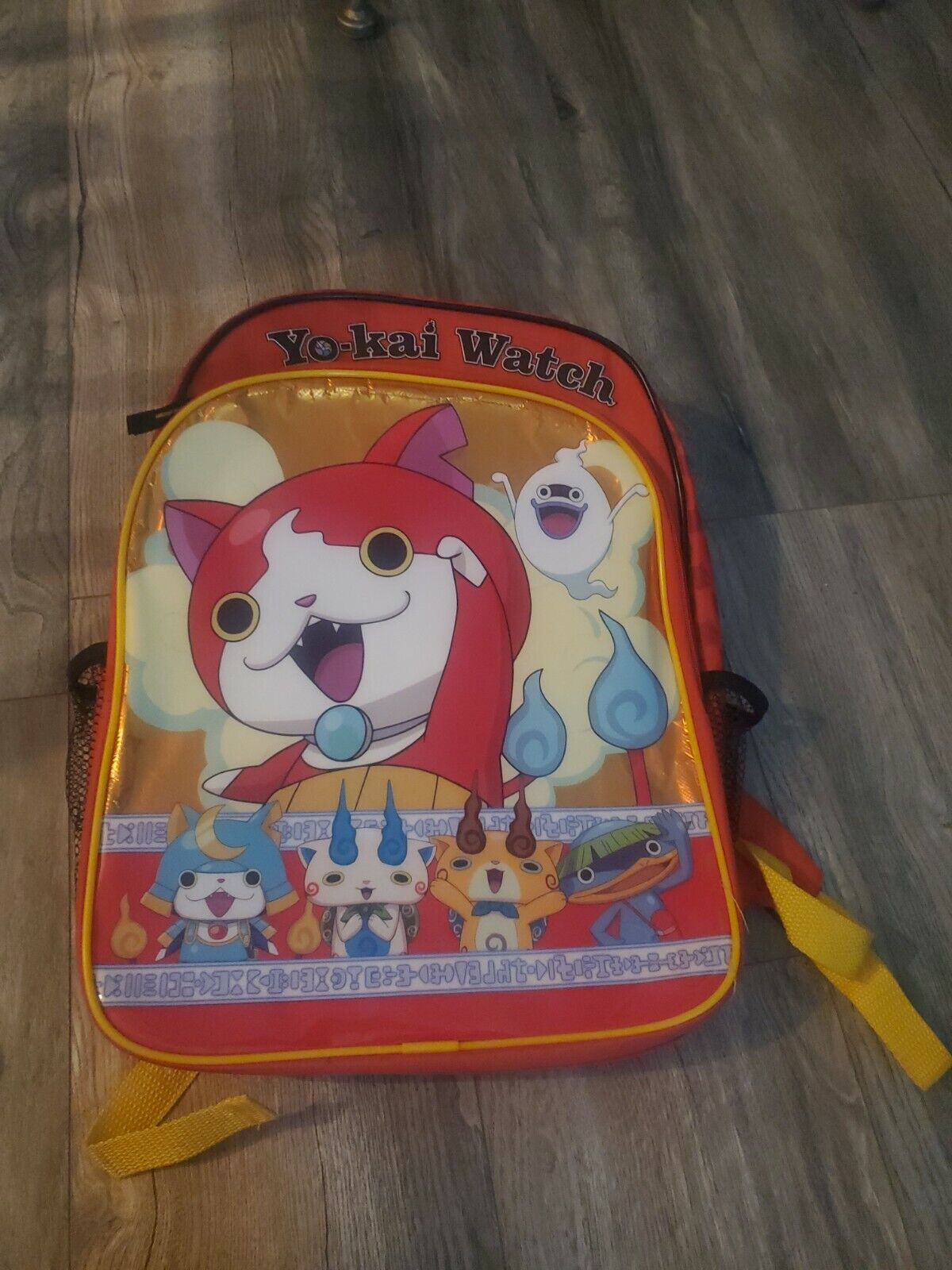 Vtg Yo-Kai Watch back pack Travel School Book bag Anime