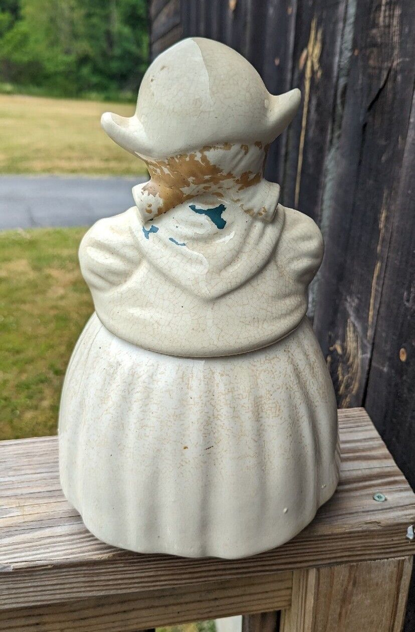 Antique Dutch Girl Cookie Jar