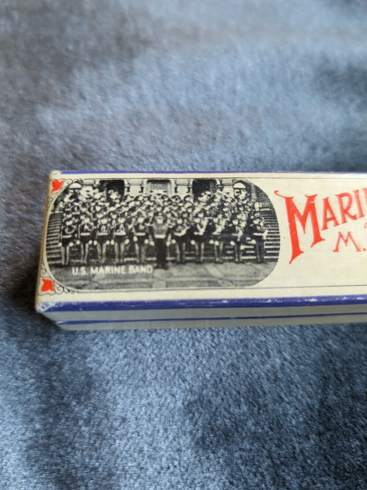 Marine Band M. Honer No 1896 Harmonica Germany