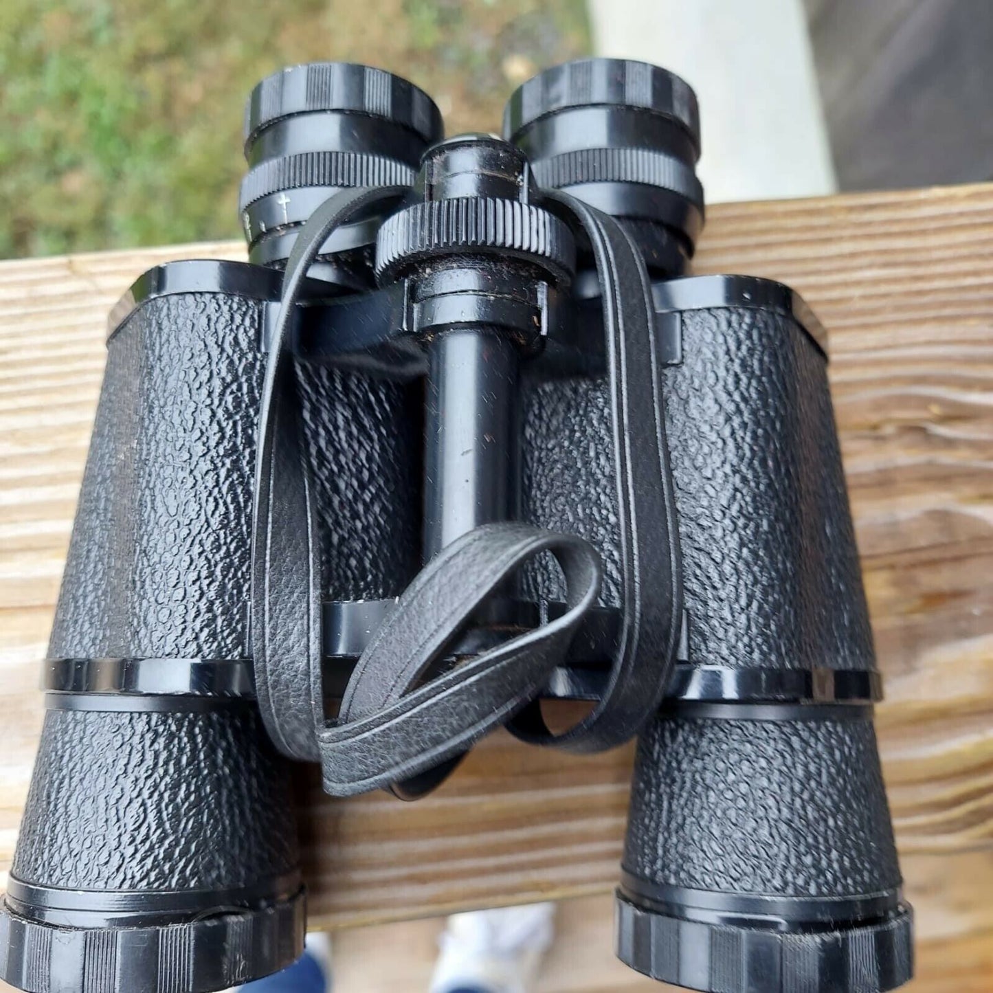 Vintage Condor Binoculars Hunting Outdoors With Leather Case 1x35