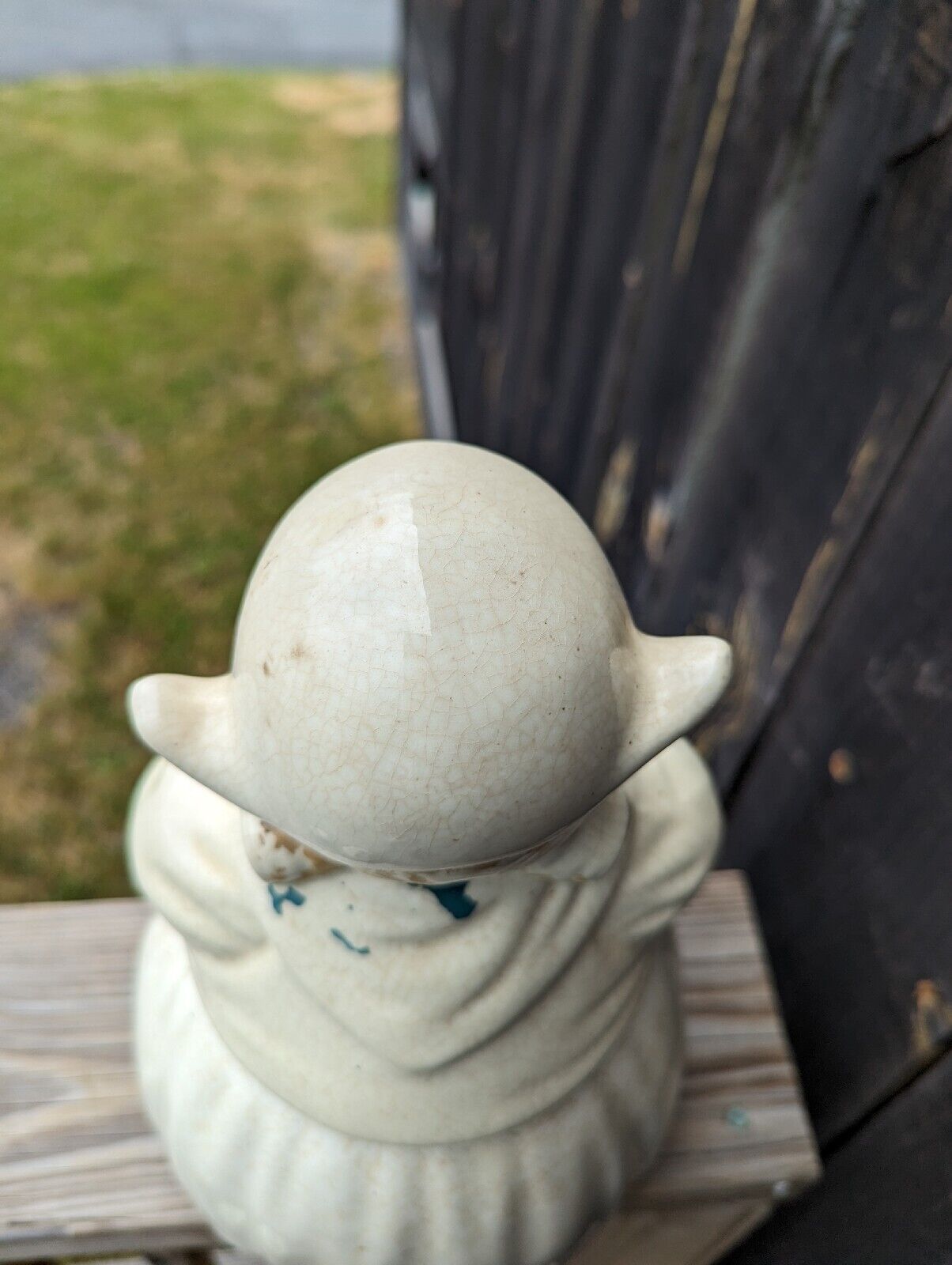 Antique Dutch Girl Cookie Jar