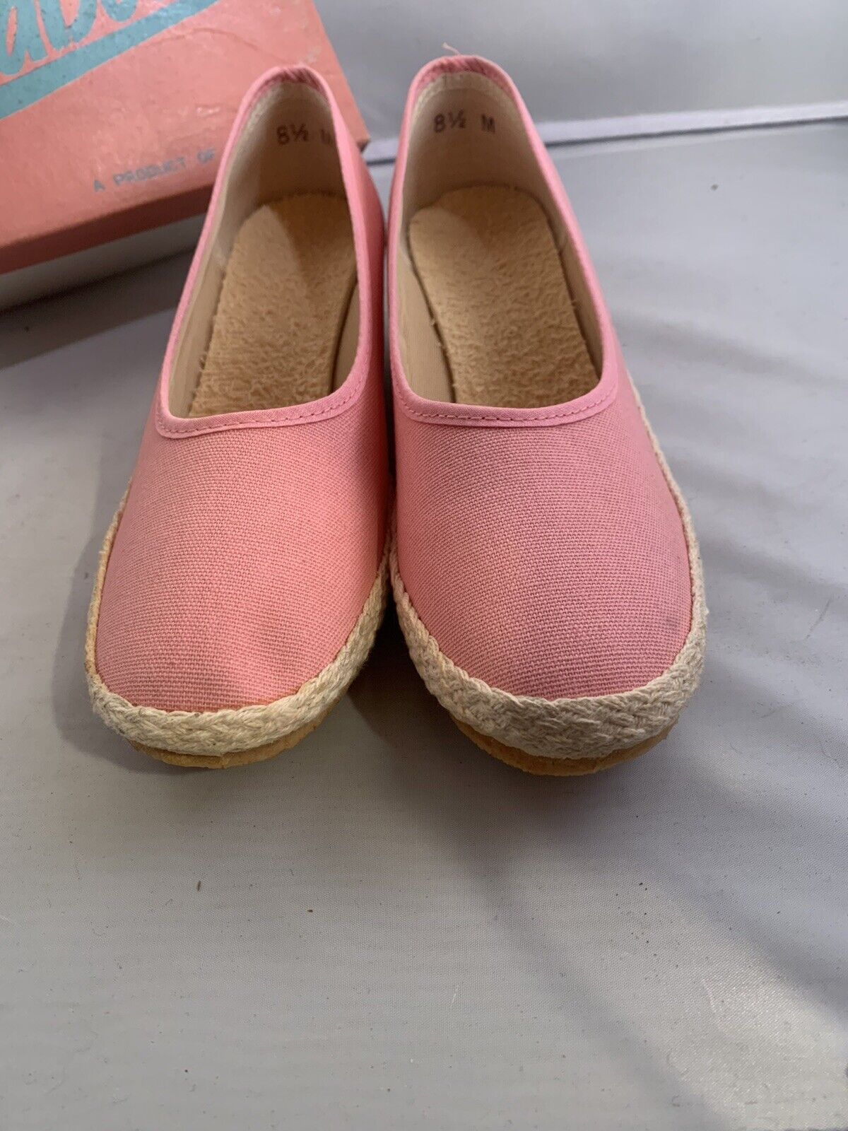 Browsabouts Pink Womens Wedge Heels 8.5