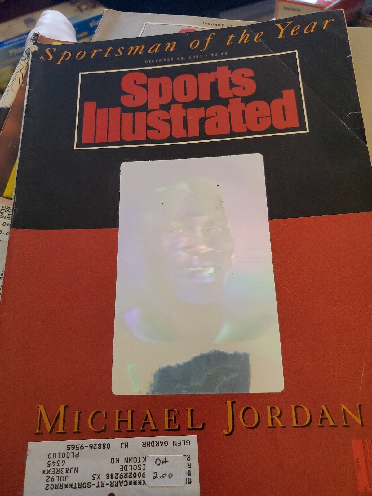 Sports Illustrated - Sportsman of the Year - Dec. 23, 1991 - Micheal Jordan