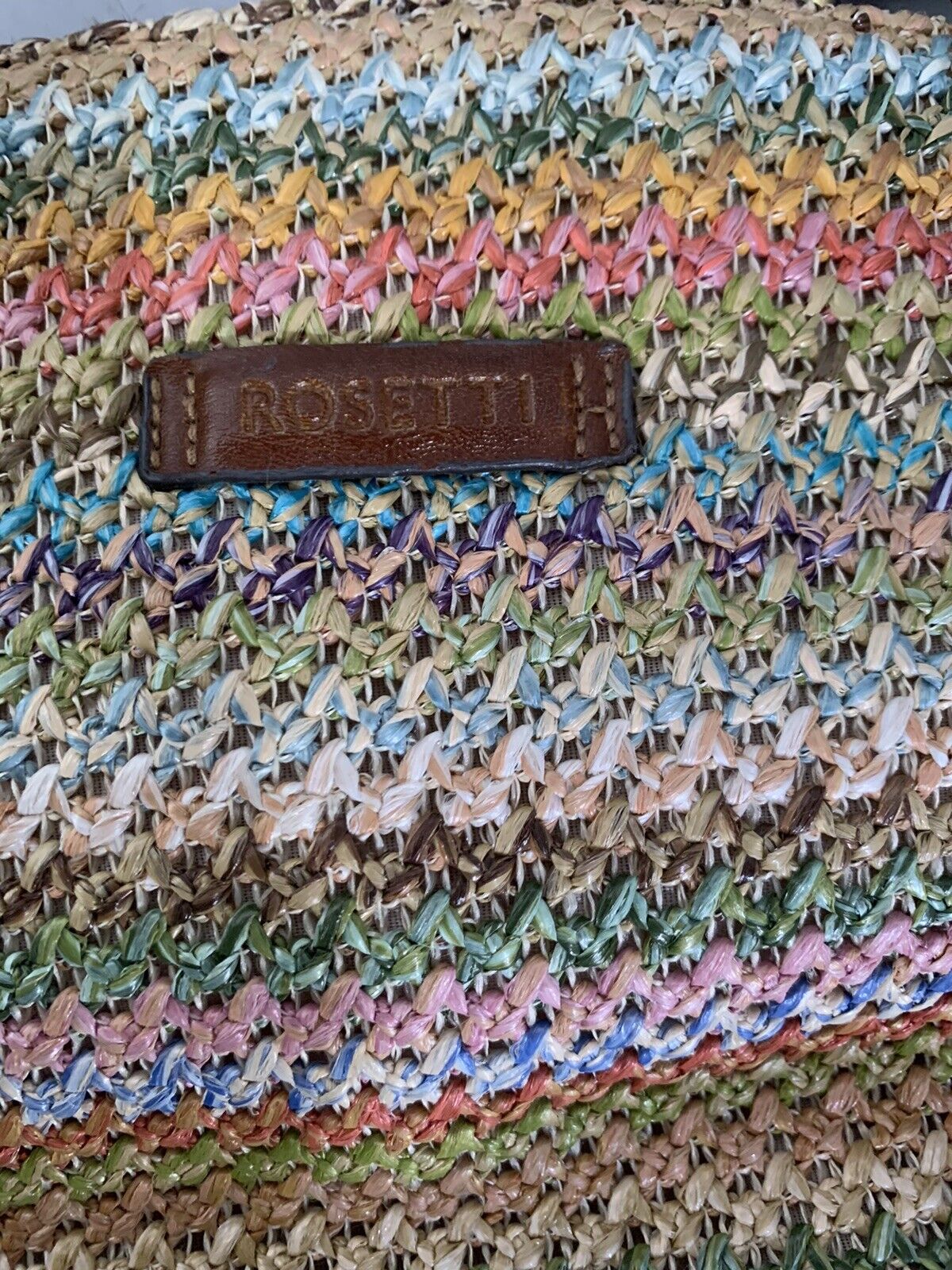 Vintage Rocetti Multicolored Purse