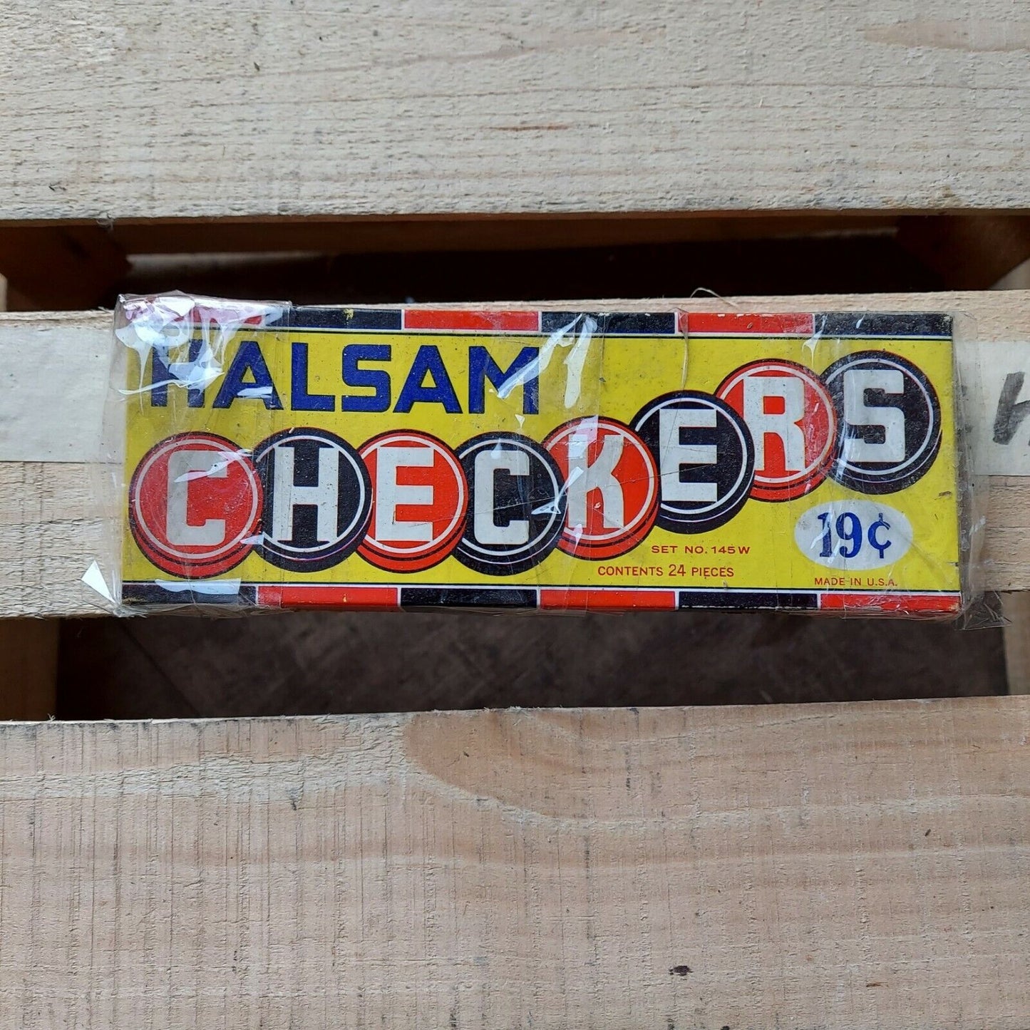 Vintage Halsam Checkers