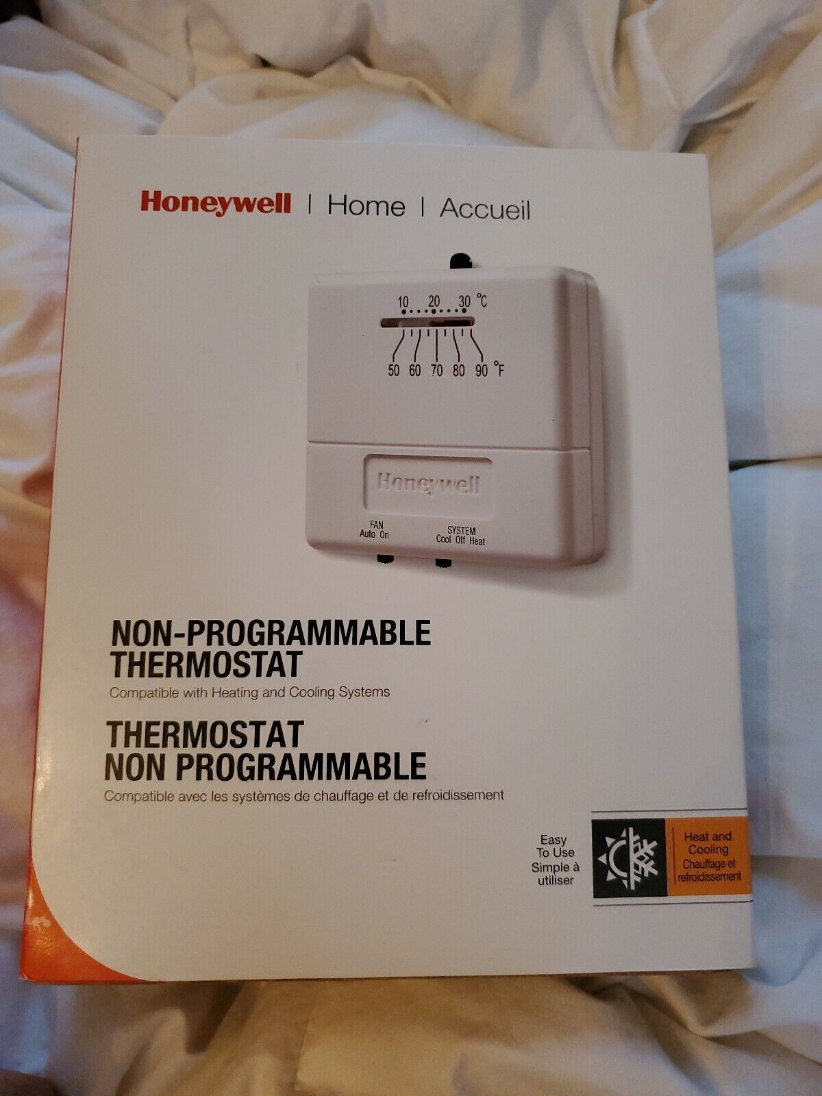 Honeywell Home Accueil None Programmable Thermostat