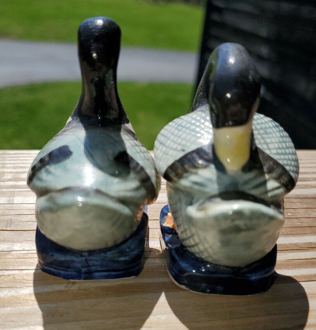 Vintage Geese Salt And Pepper Shakers Made In Occupied Japan