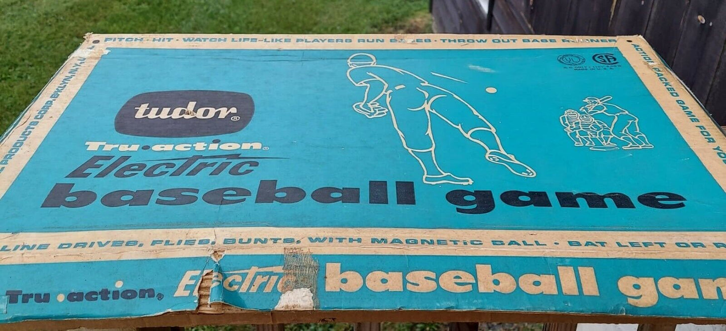 Vintage Tudor 1960s Electric Baseball Game