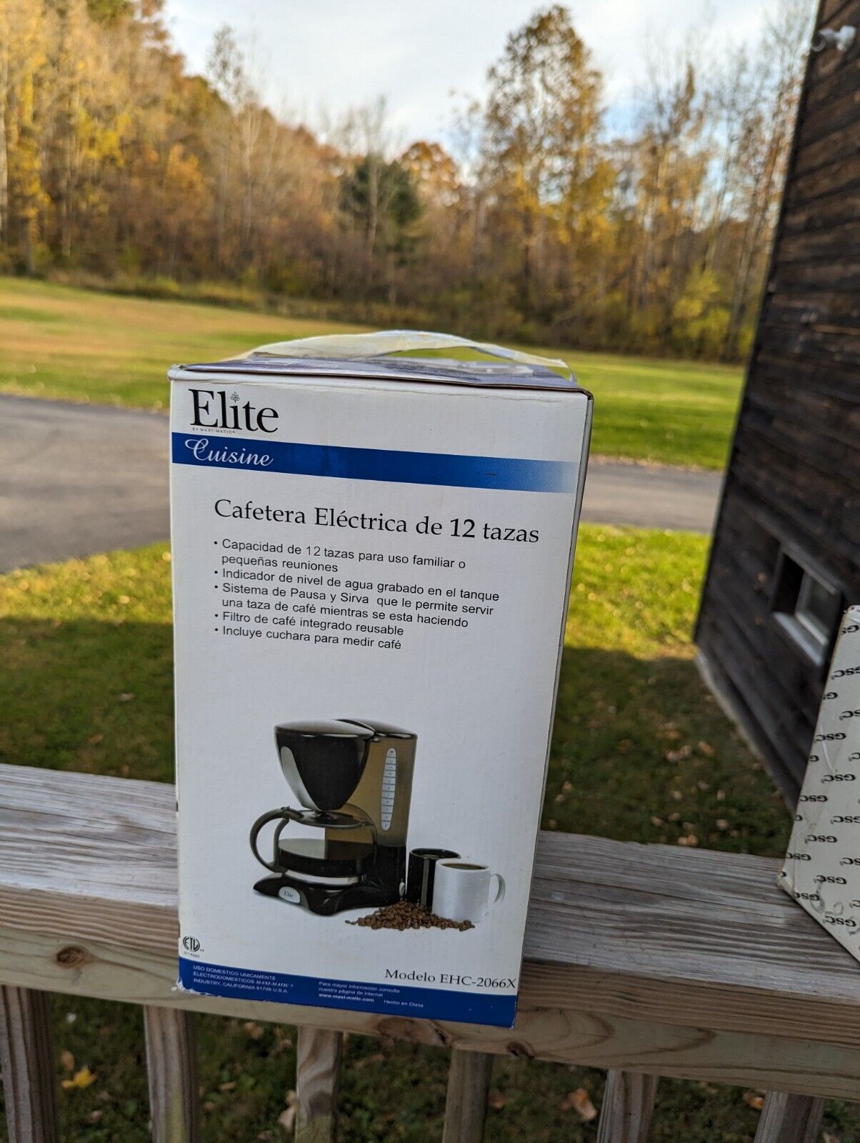 NIB Elite 12 CUP Coffee maker