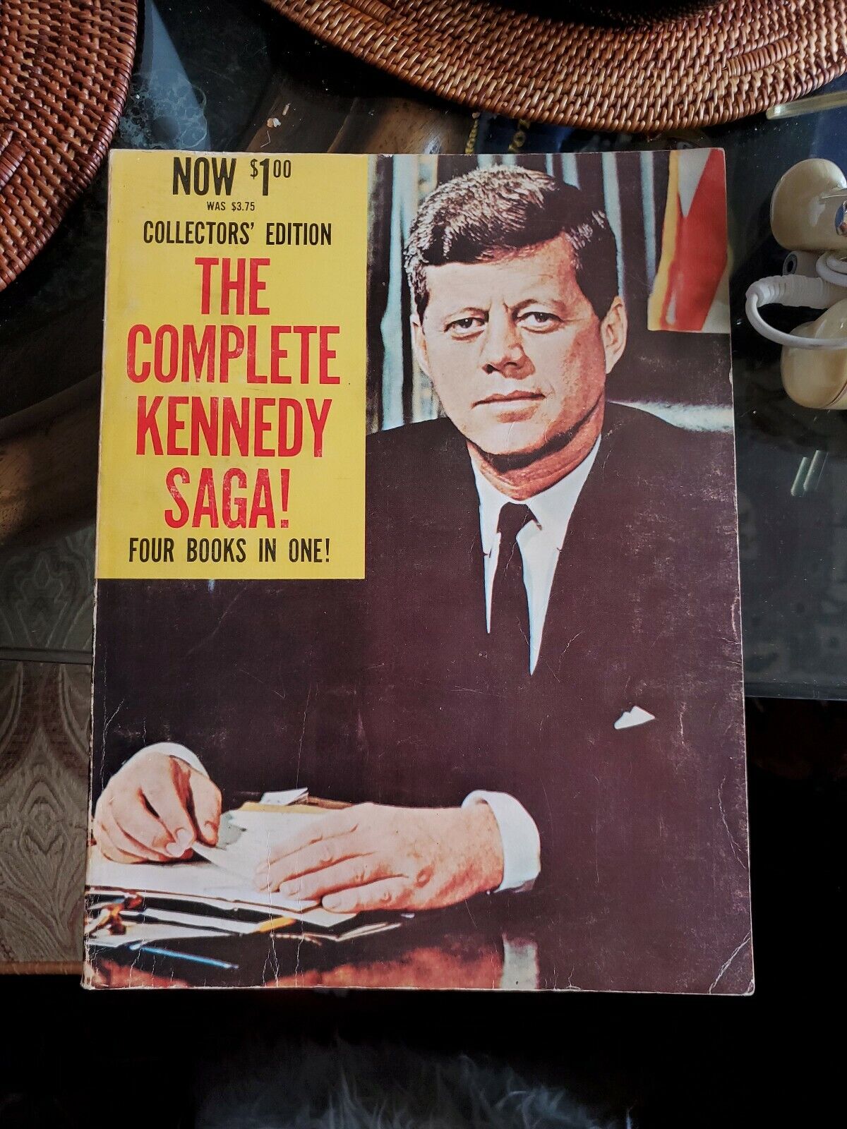 1963 THE COMPLETE KENNEDY SAGA COLLECTOR'S EDITION 4 BOOKS IN 1