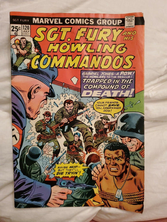 Marvel Comics Group Sgt. Fury And His Howling Commandos #120