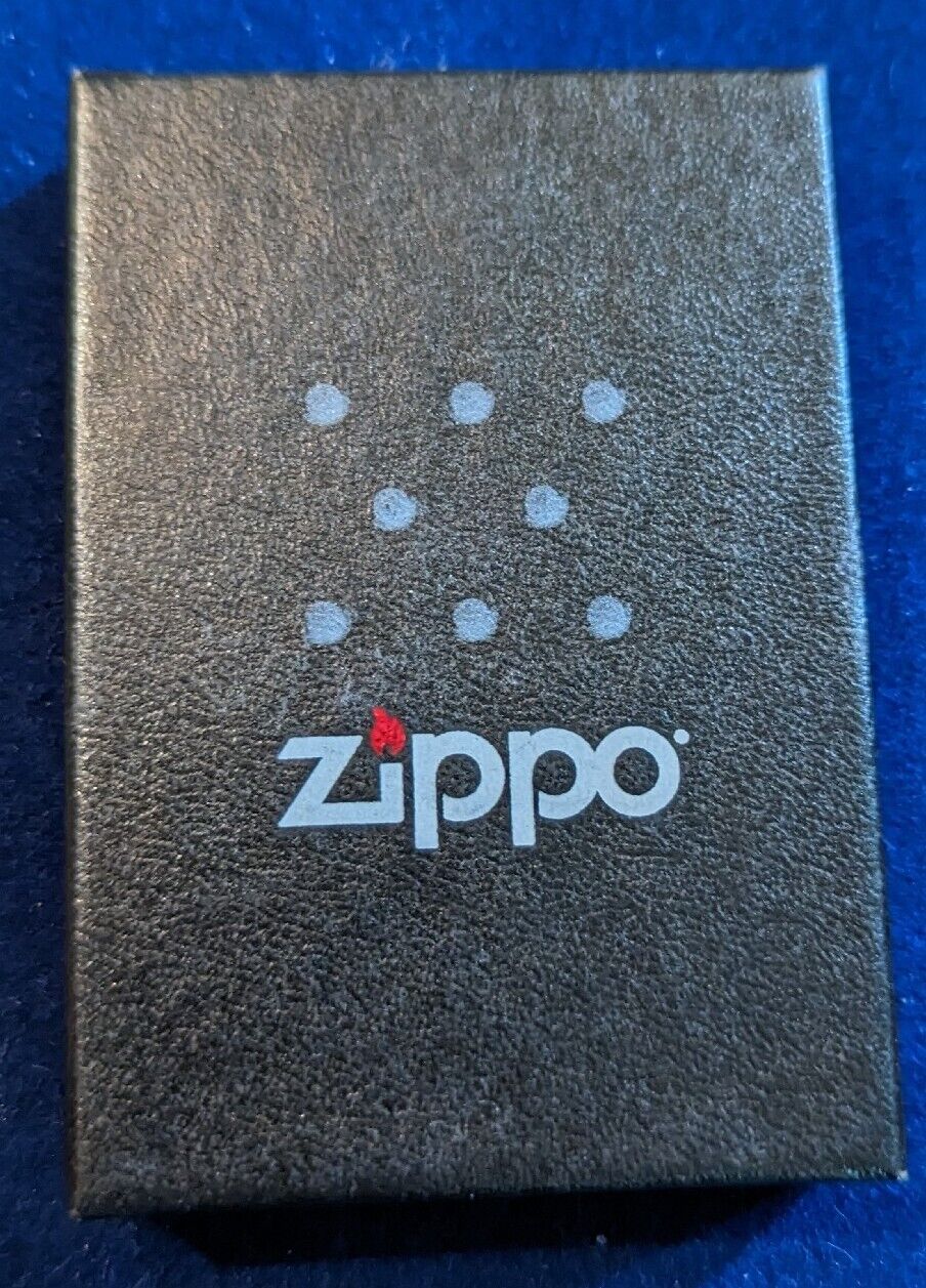 Classy Polished Chrome Jim Beam Zippo Lighter NIB