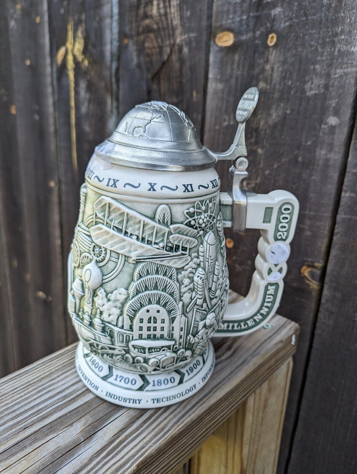 Avon Millennium 1000 Years Of History Collector’s Stein #79661