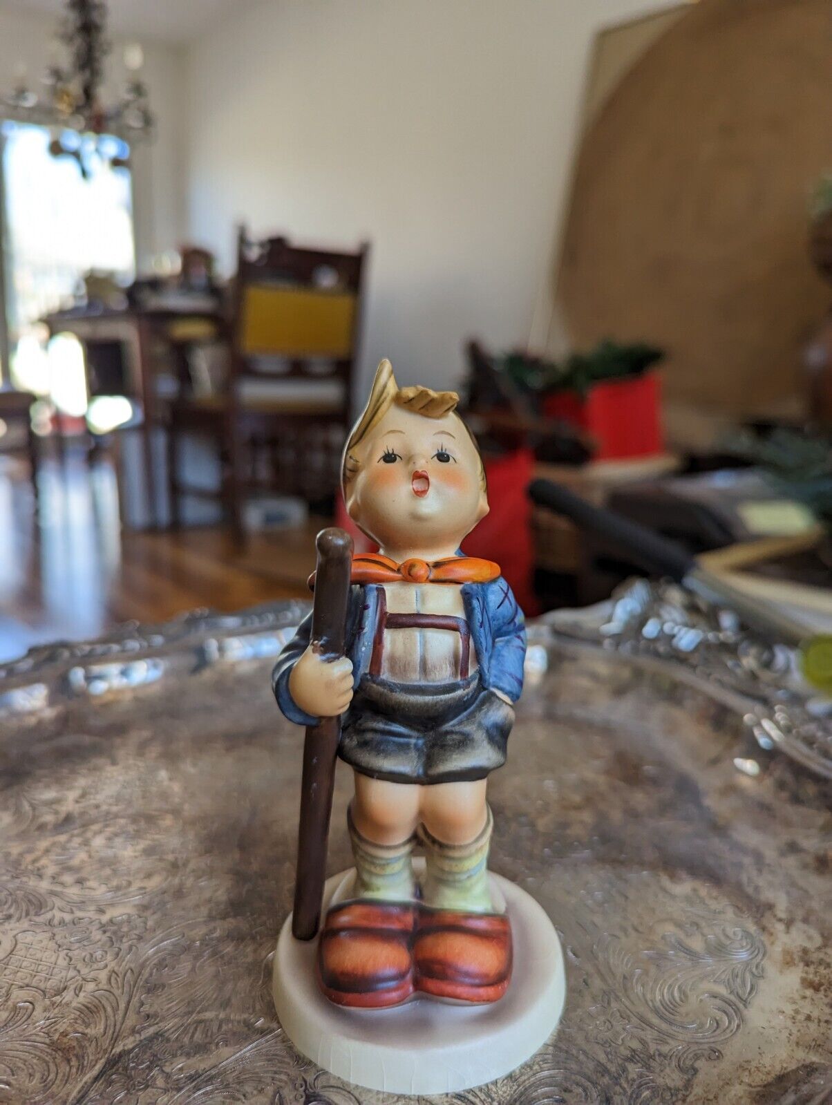 Goebel Hummel Little Hiker Figurine, excellent condition, no original box