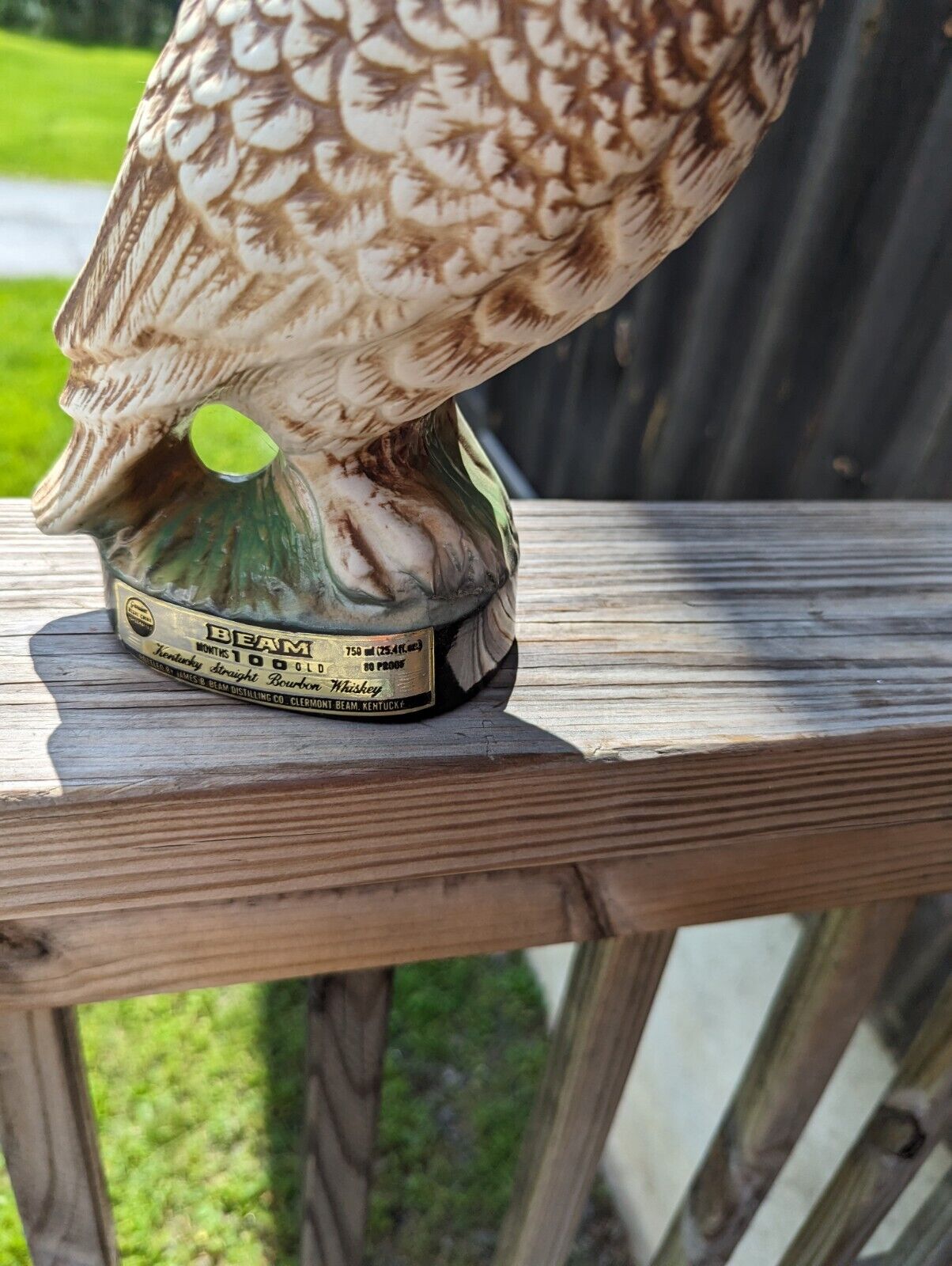 Creation of James B. Beam Owl Decanter - Jim Beam. Collectors Item.