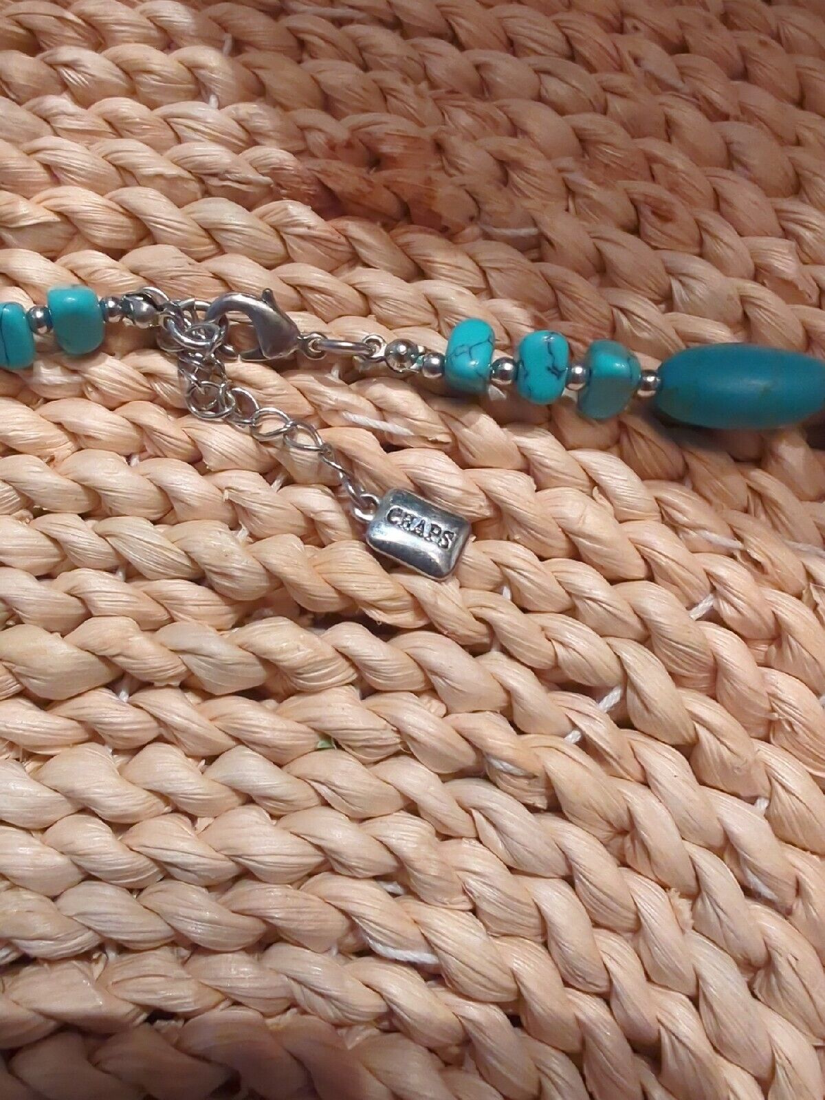 chaps turquoise necklace