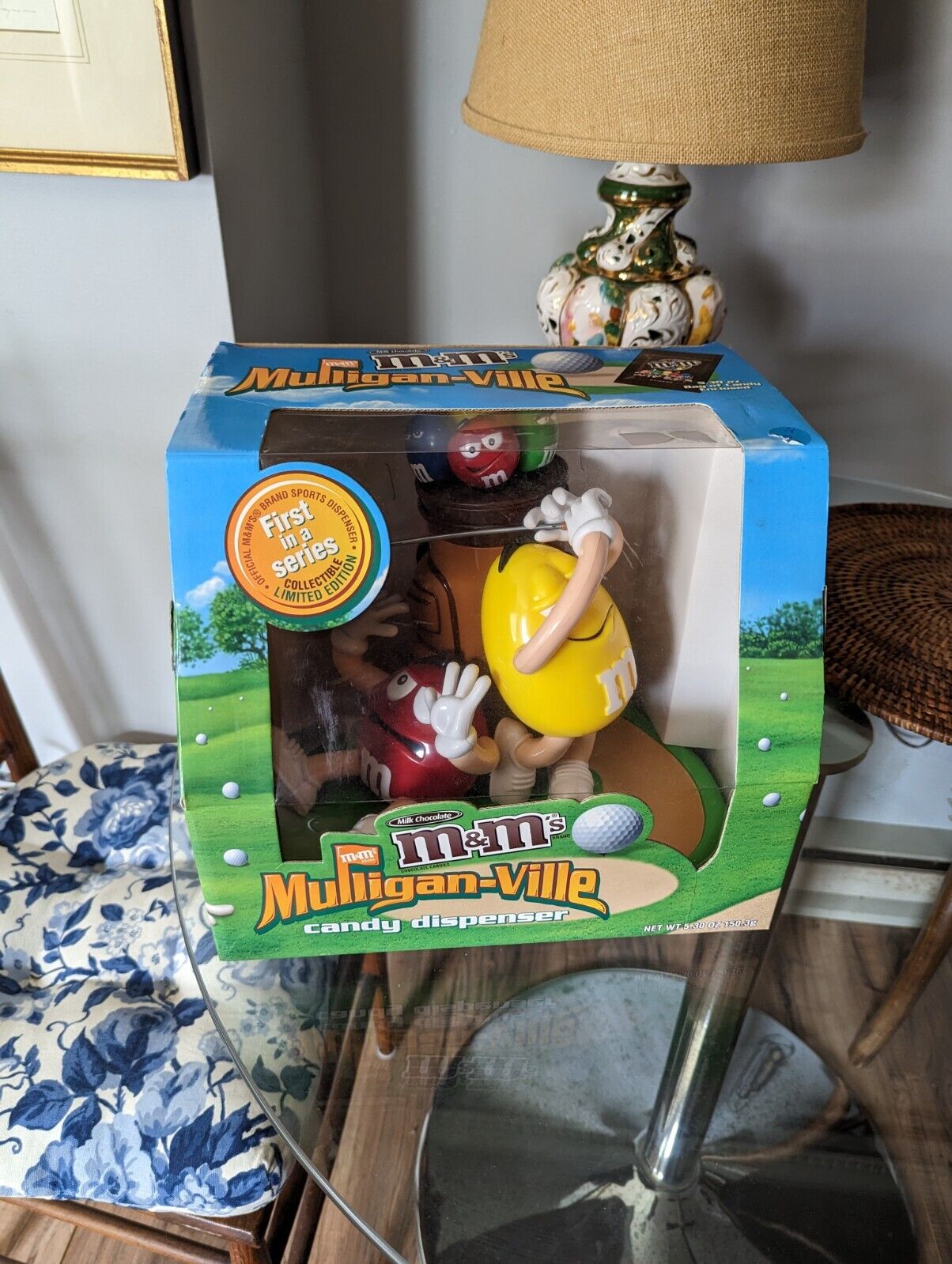 HOME - M&M's MULLIGAN-VILLE CANDY DISPENSER - LIMITED COLLECTOR'S EDITION - NEW