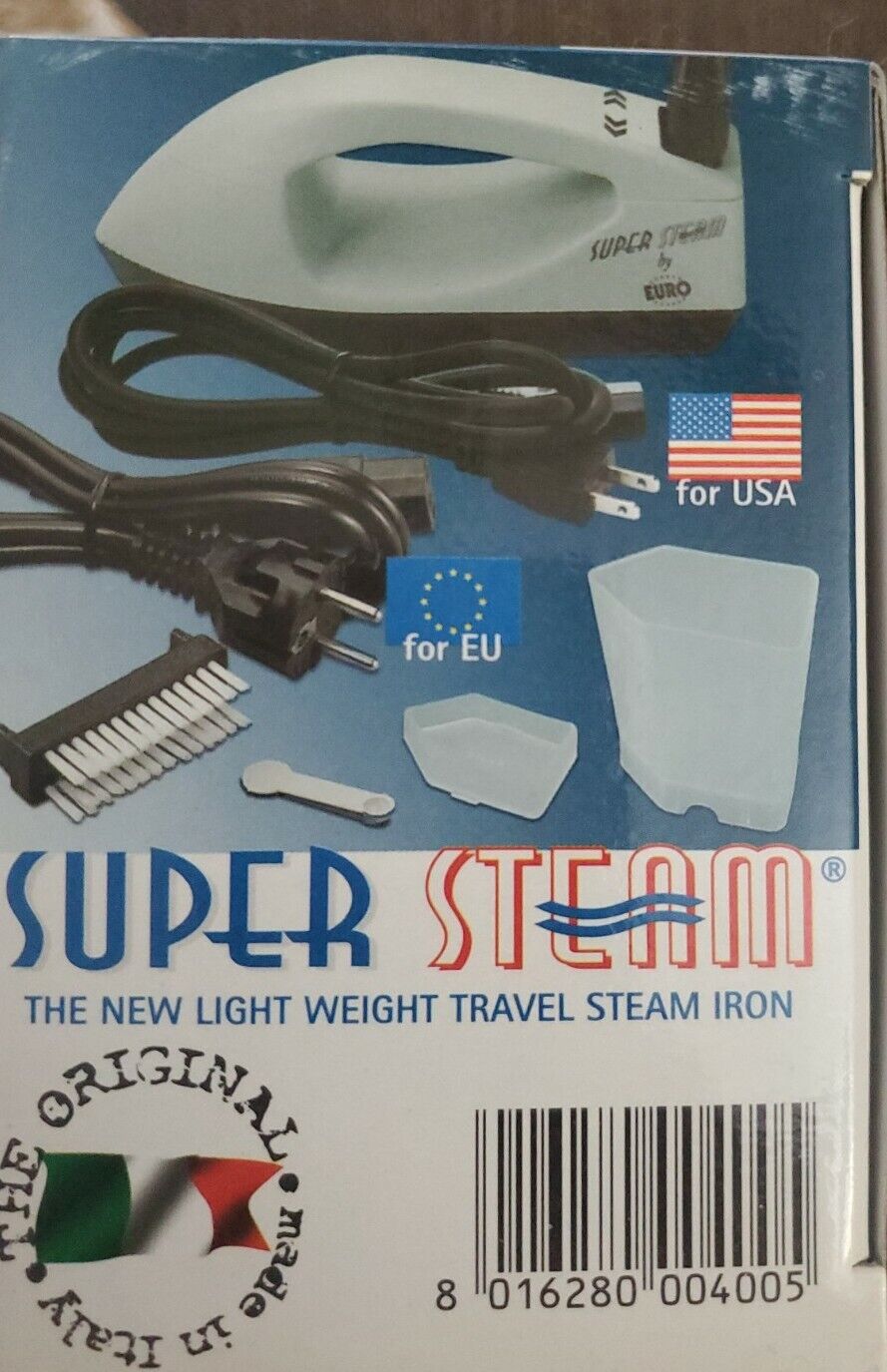 Super Steam By Euro Made In Italy