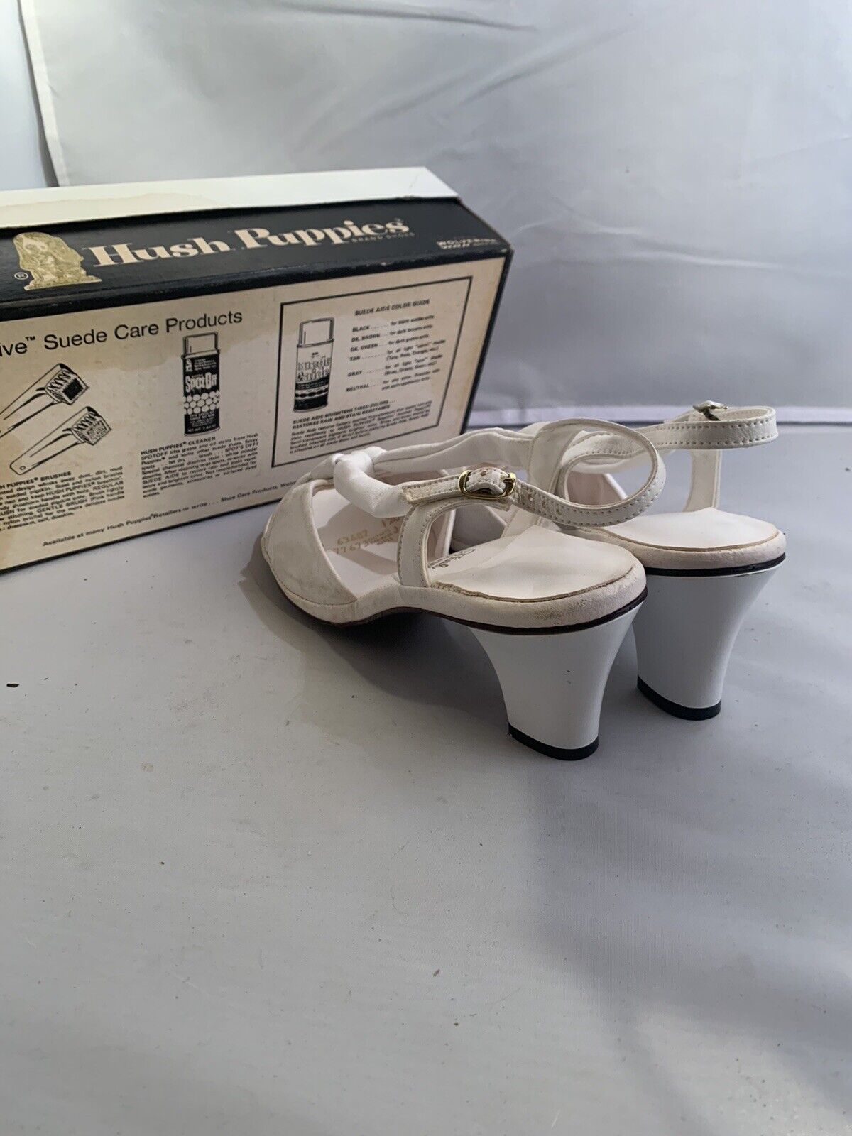 Hush Puppies White Elegant Womens Heels 8.5