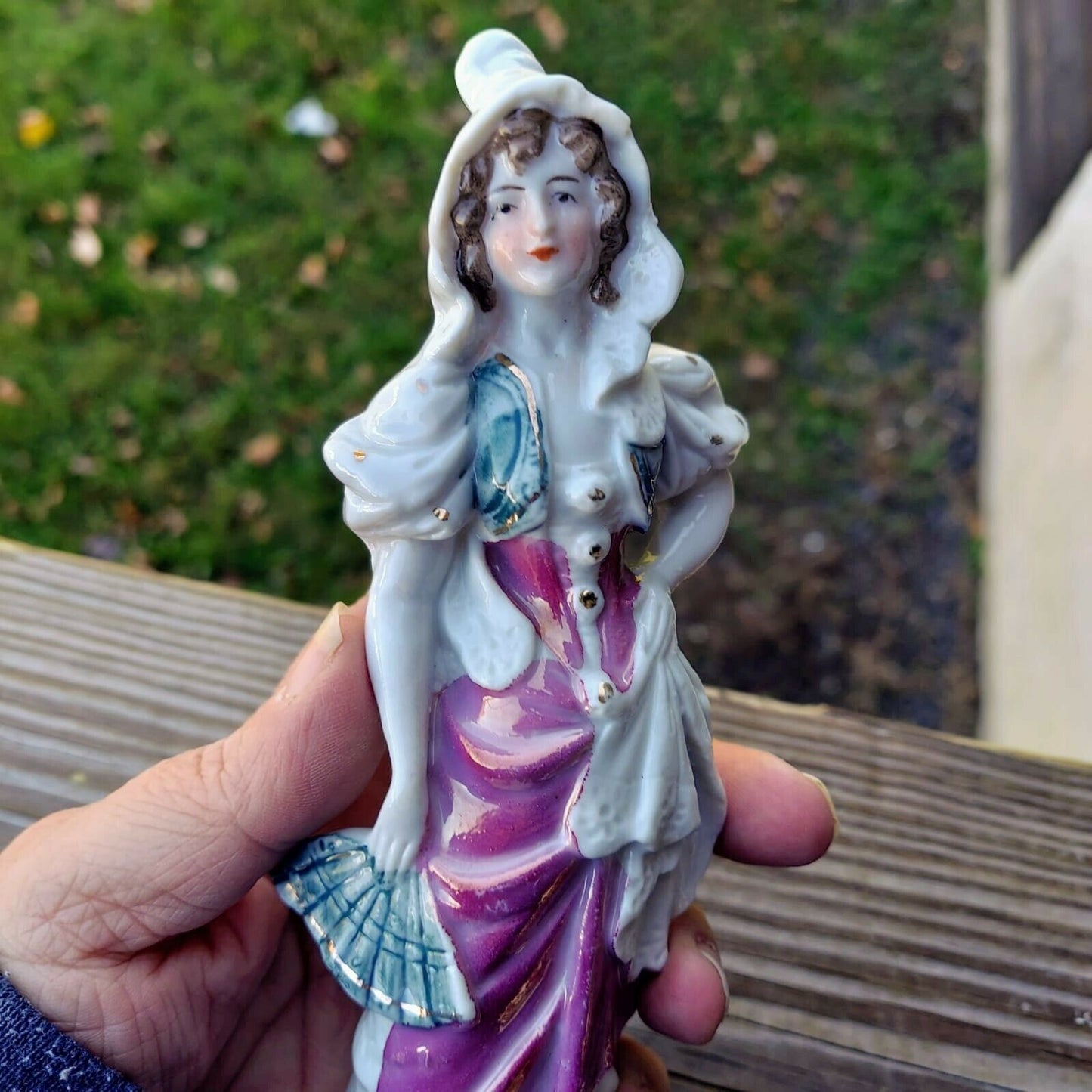 Vintage Victorian Lady Porcelain Figurine