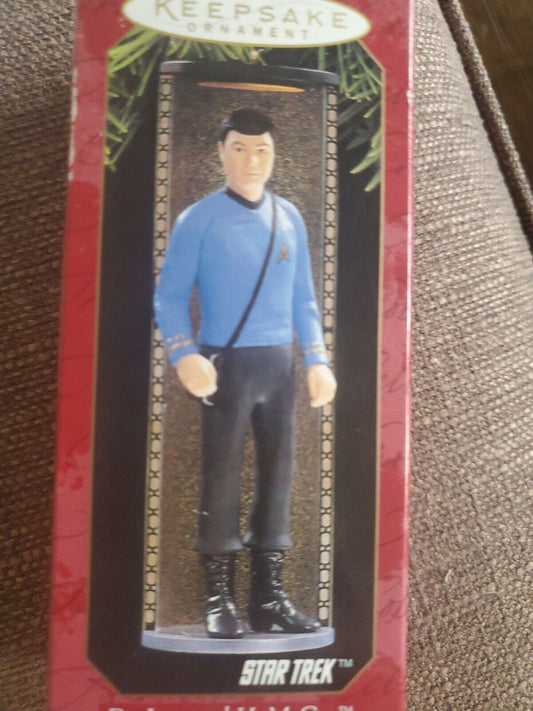 Hallmark Keepsake Star Trek Dr. Leonard H. McCoy Ornament 1997 new in box