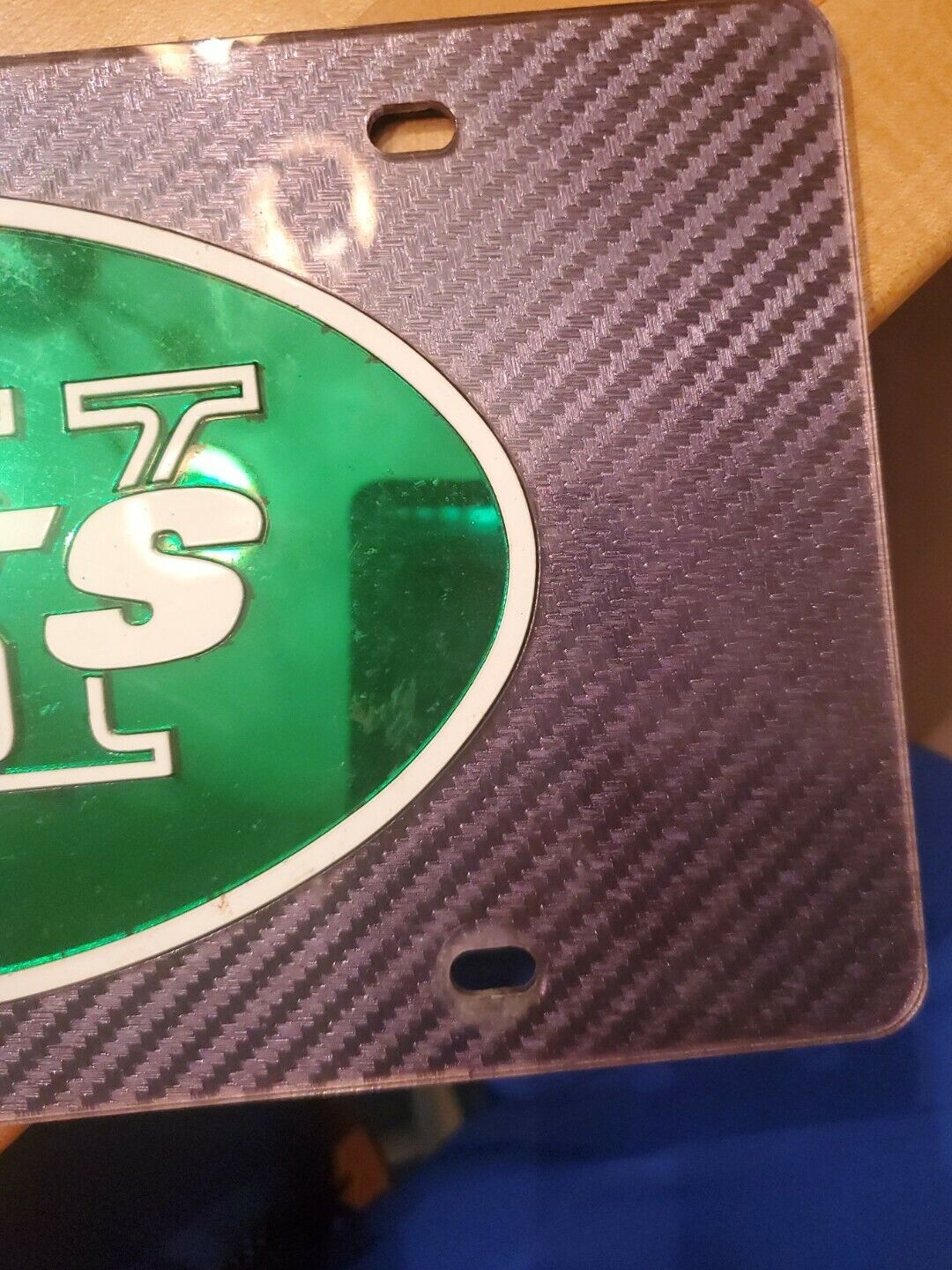 NY JETS Acrylic License Plate NFL