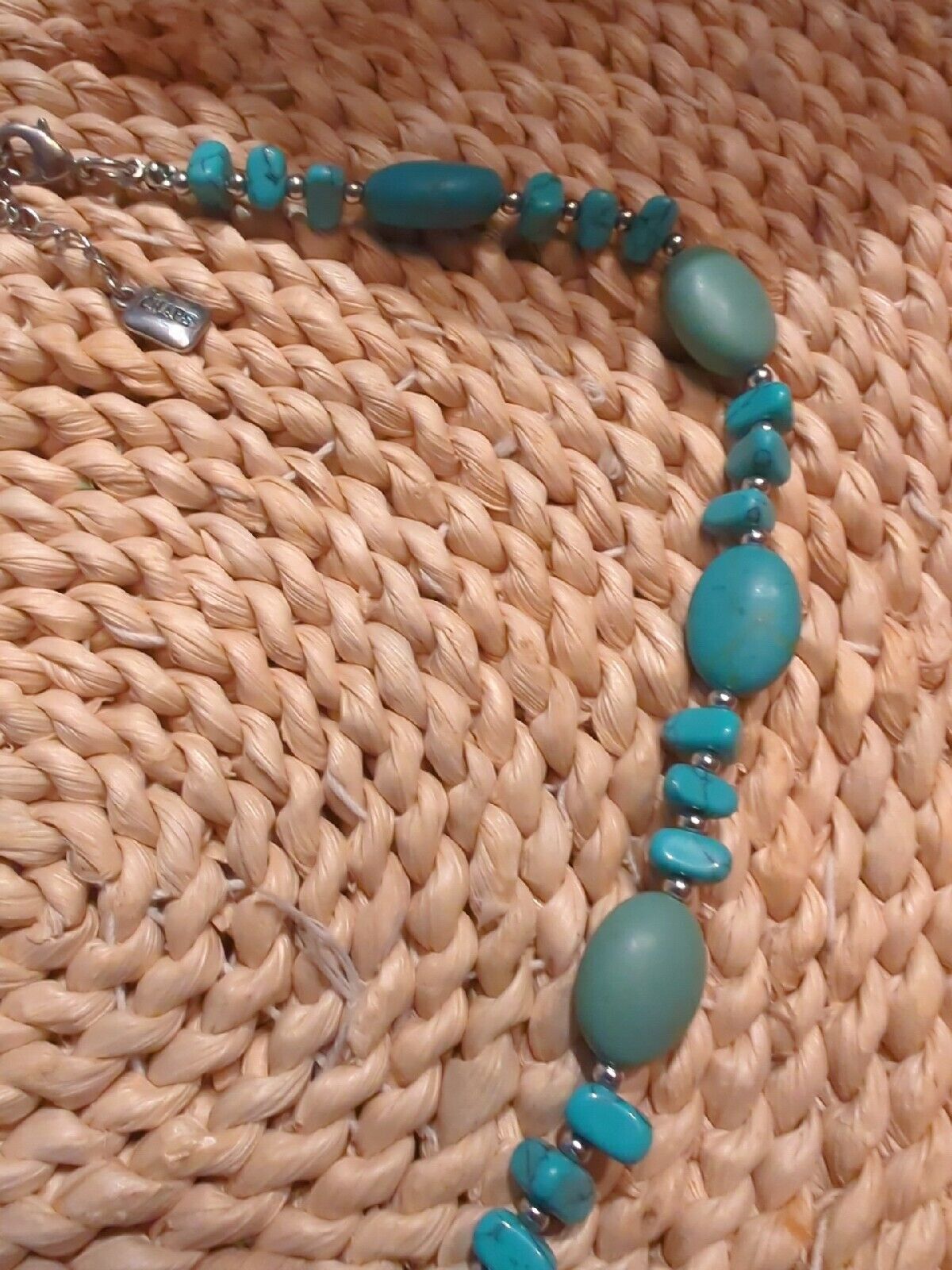 chaps turquoise necklace