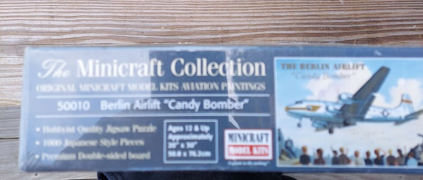 The Minicraft Collection 1000 pc Puzzle The Berlin Airlift "Candy Bomber" New