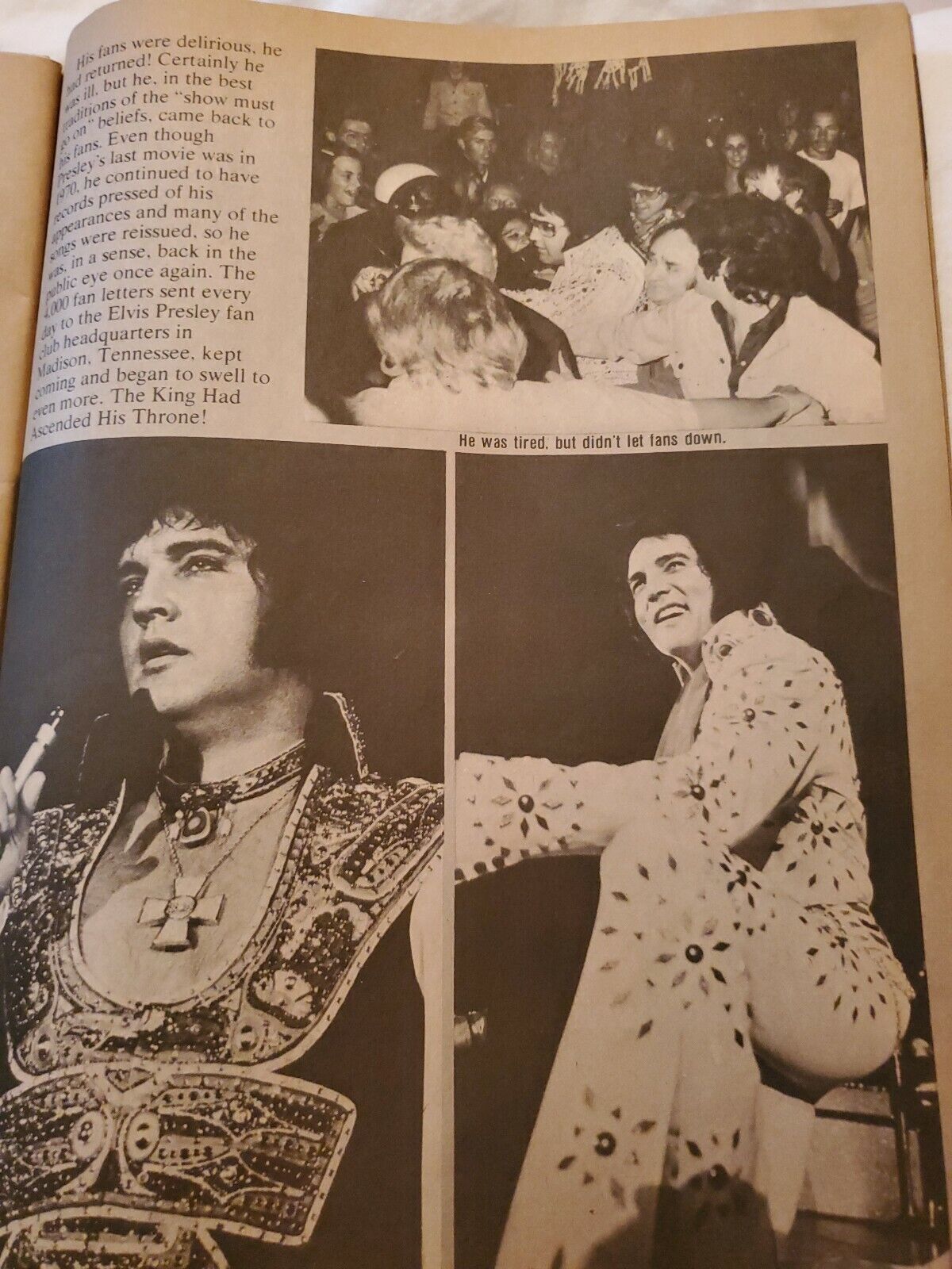 Cousins Publications, A Tribute To The King ELVIS, Editor H Schreiner 1977