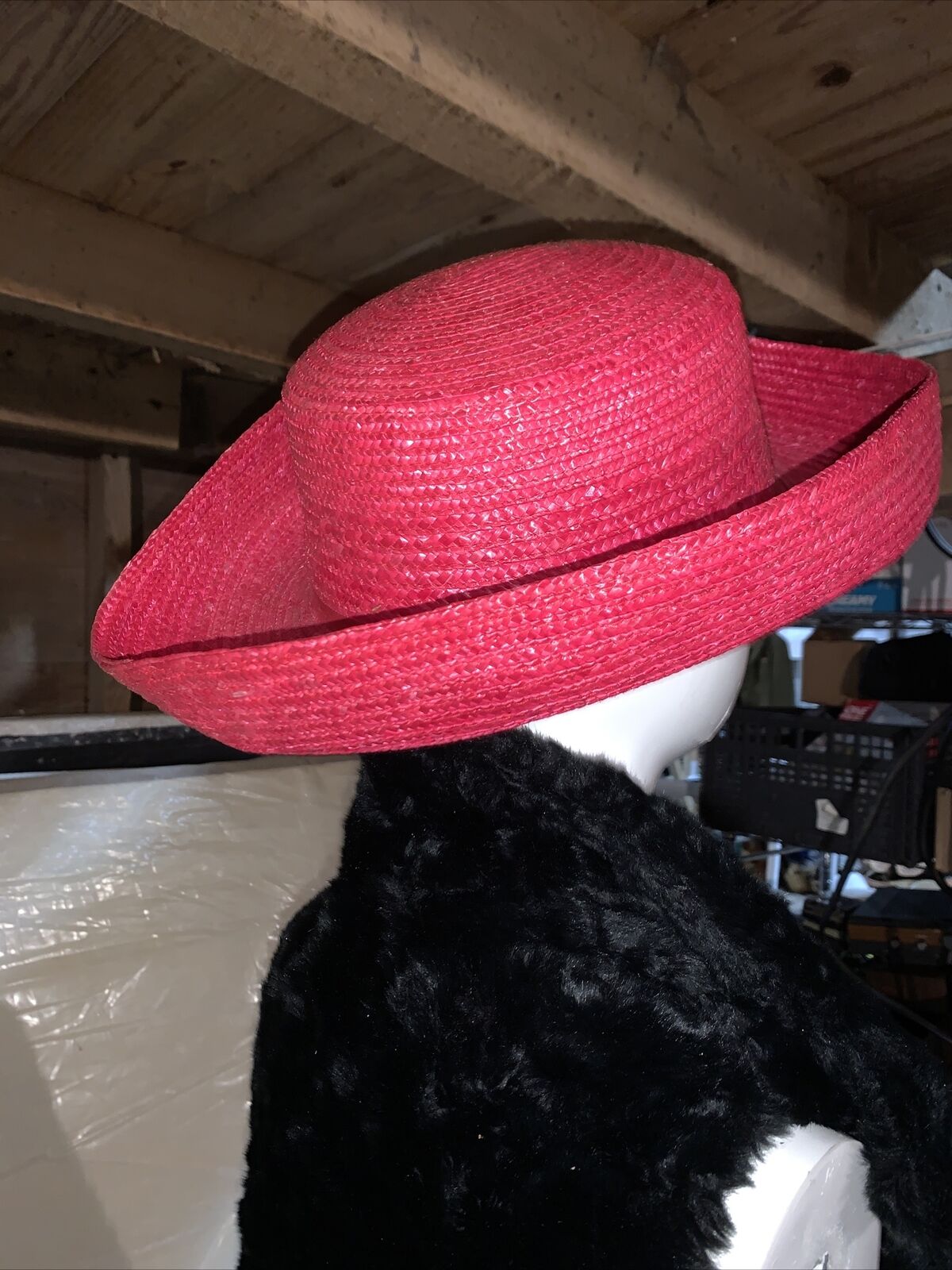 Vintage Xsetmar NY Red Hat