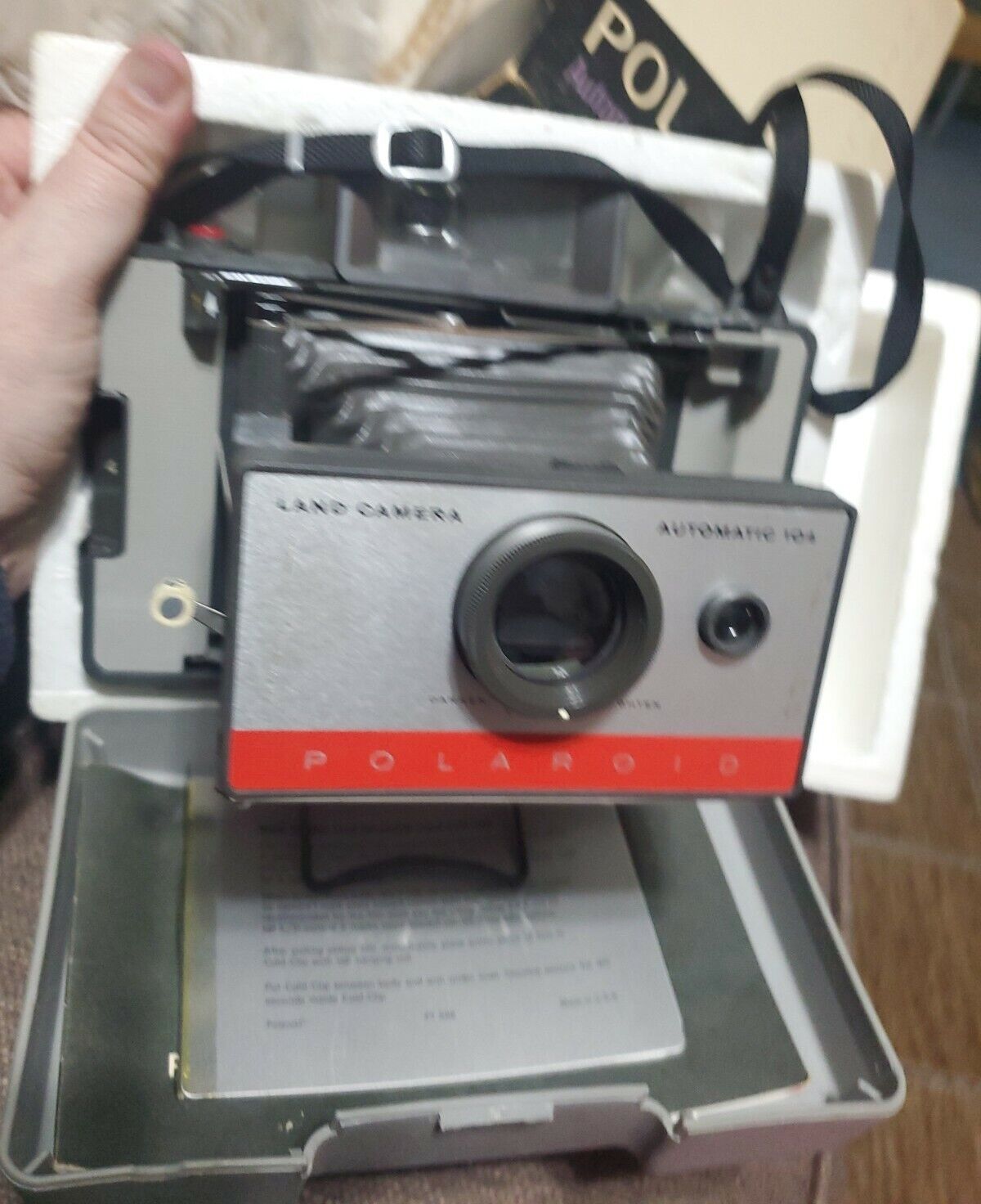 Polaroid 104 Land Camera In Original Box