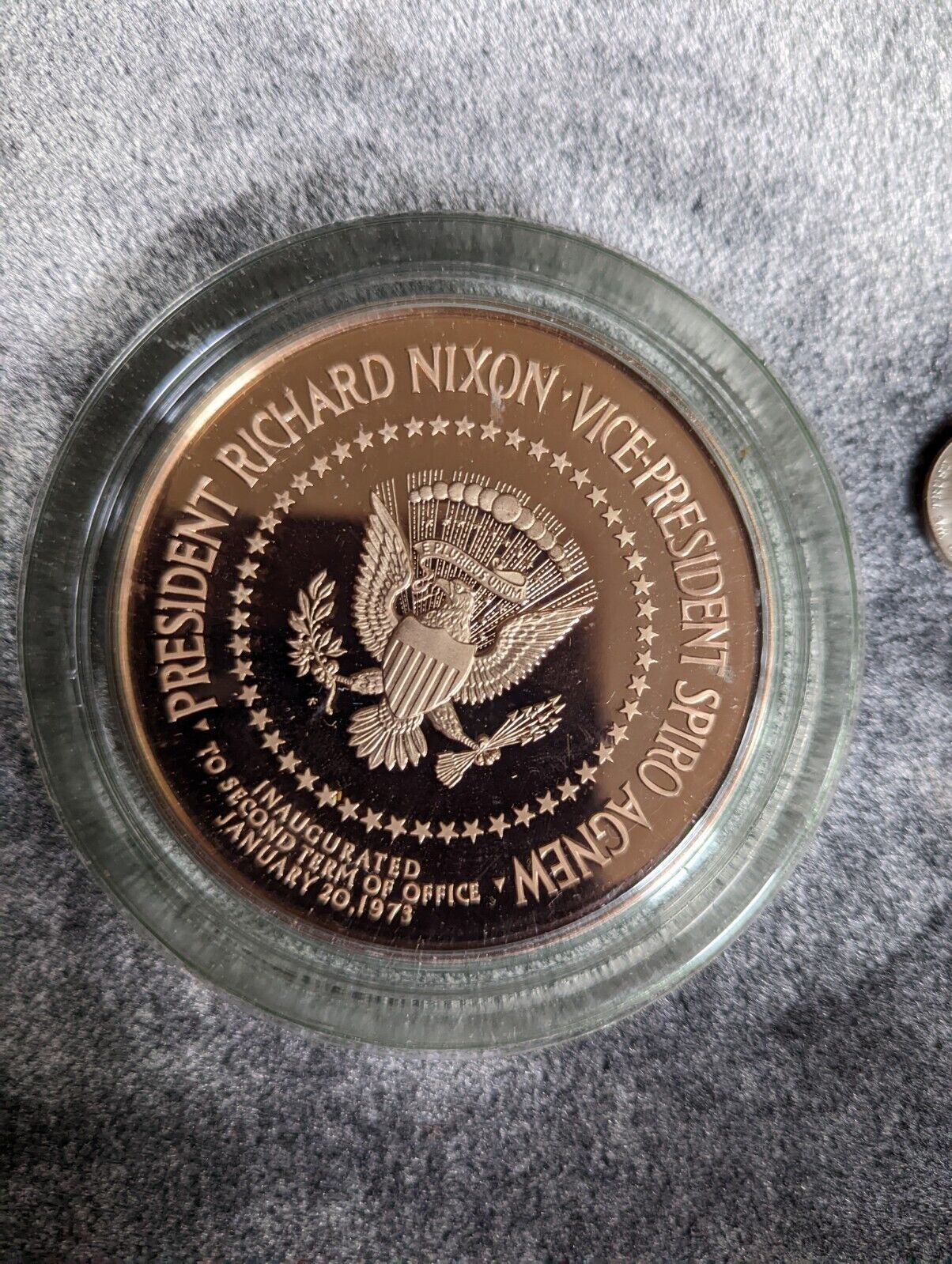 THE OFFICIAL 1973 PRESIDENTIAL INAUGURAL MEDAL