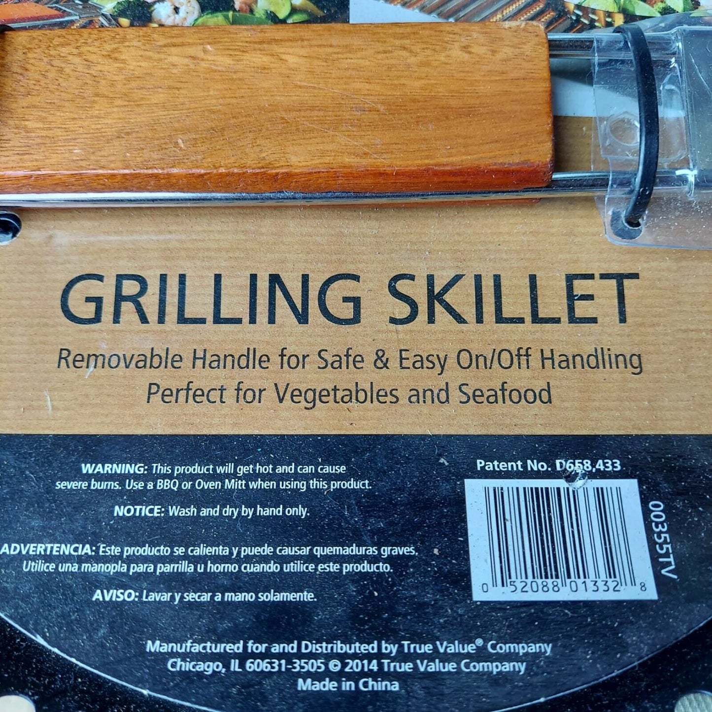 Grill Zone Grilling Skillet Round  New In Box