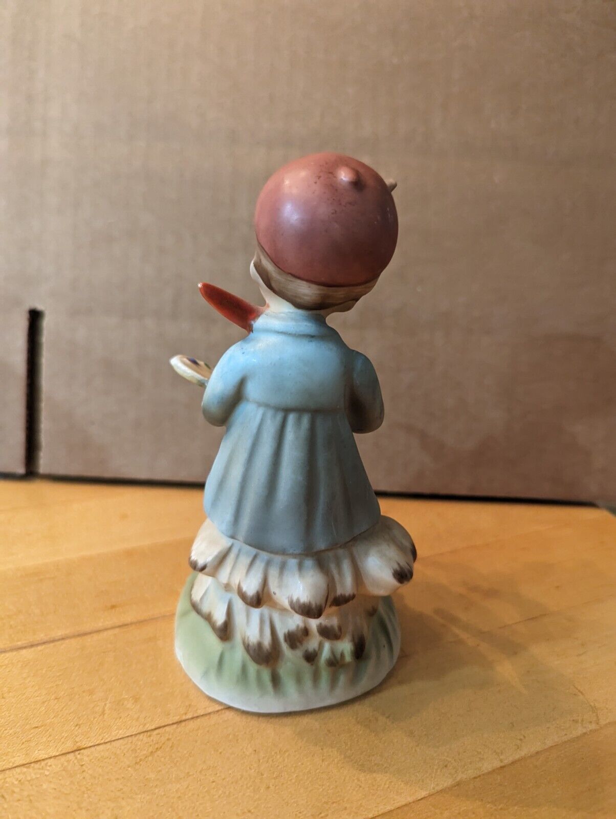 Erich Stauffer Little Bohemian Painter Figurine Porcelain U8543 Vintage Japan