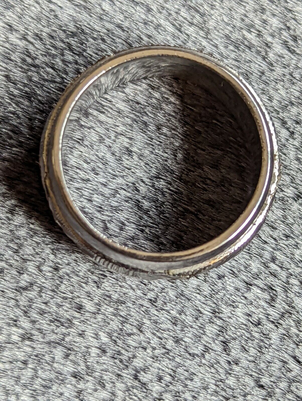 Solid 5g Size 6 925 Wedding Band Ring