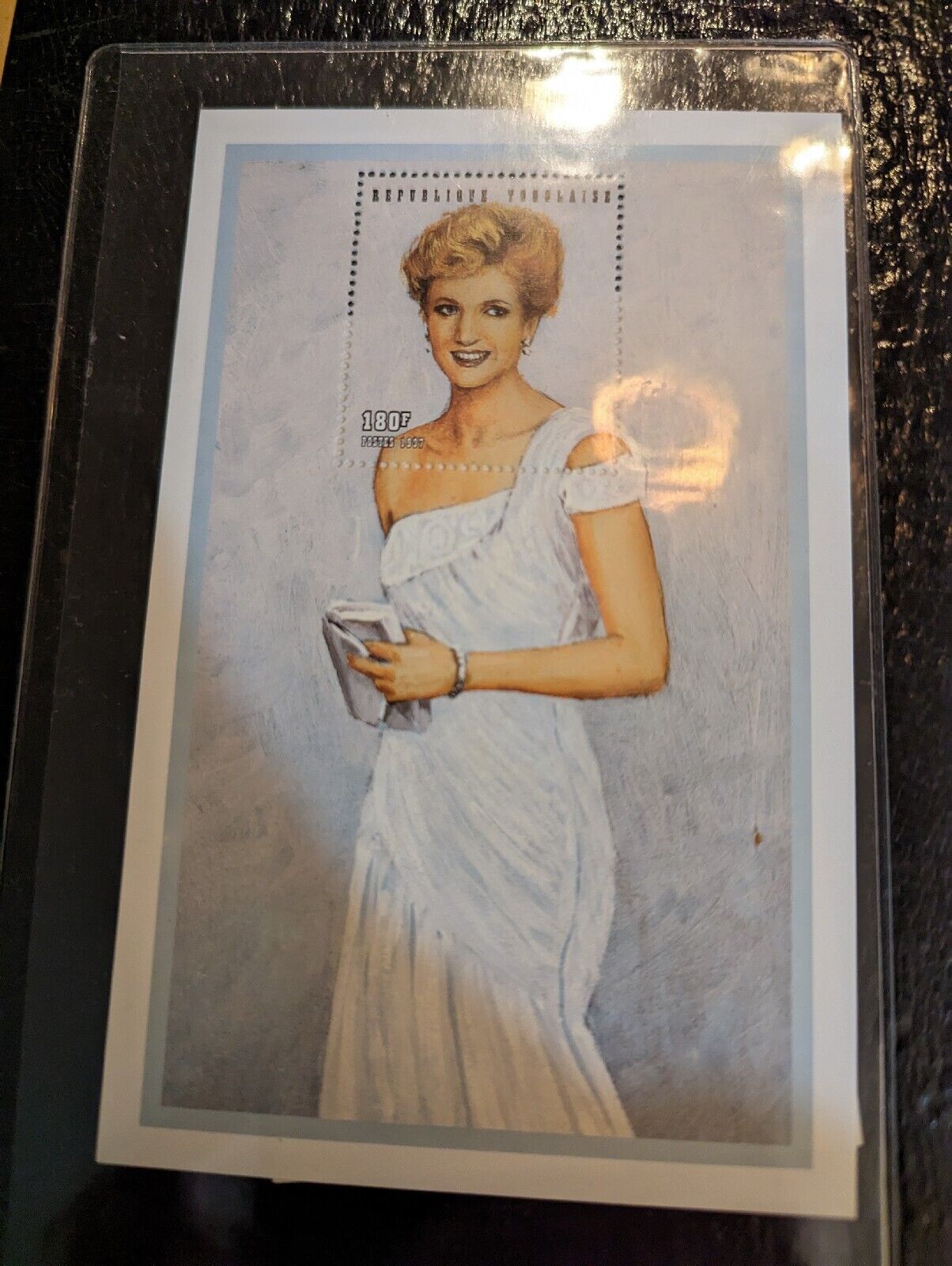 International Collectors Society PRINCESS DIANA LIMITED Postage Stamp with COA