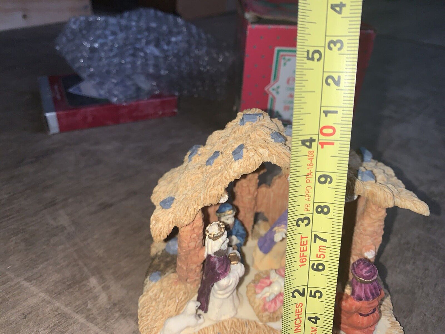 Treasury Of Gifts Hand Crafted Resin Nativity Figuine