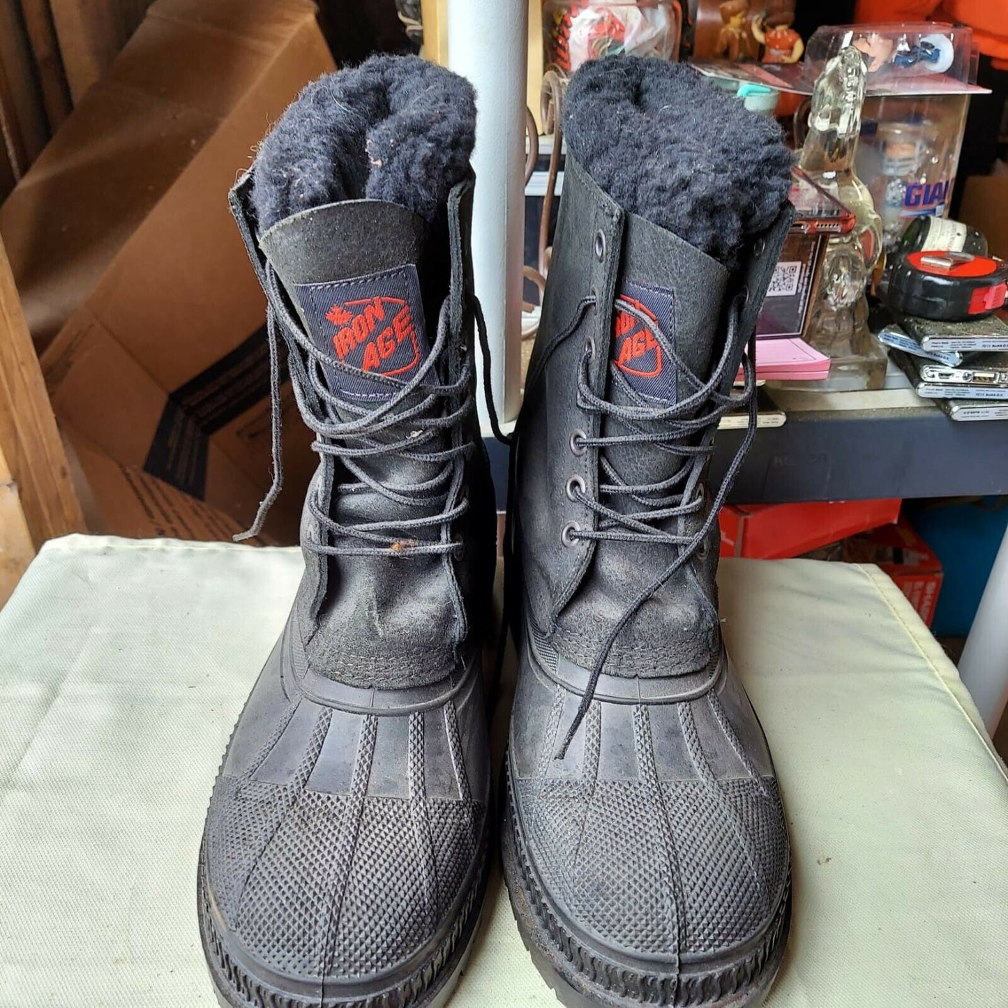 Iron Age Heavy Boots Size 10 Men