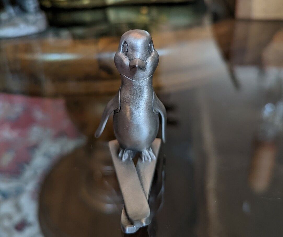 Vintage Hudson Pewter, Pinguine Figurine