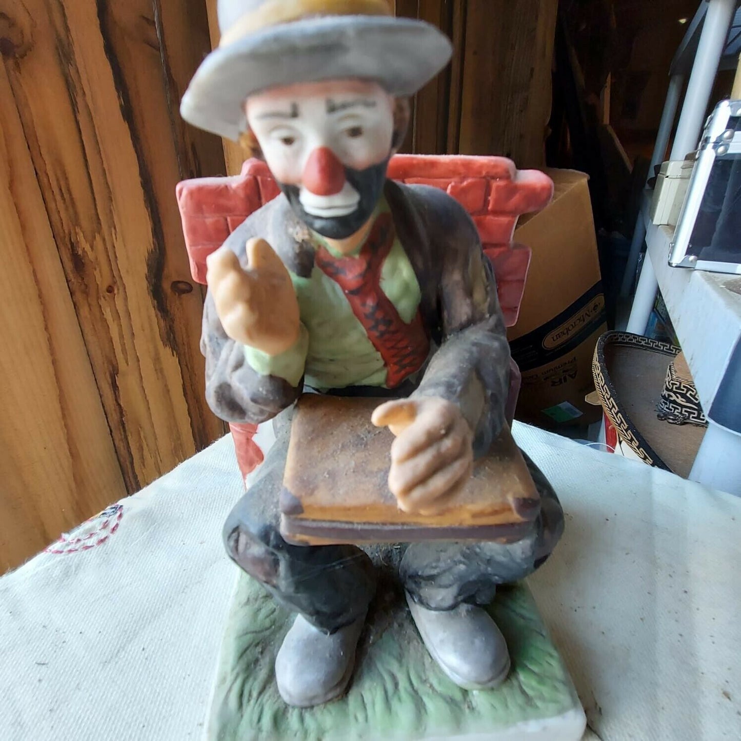 Emmett Kelly Jr Clown Figurine