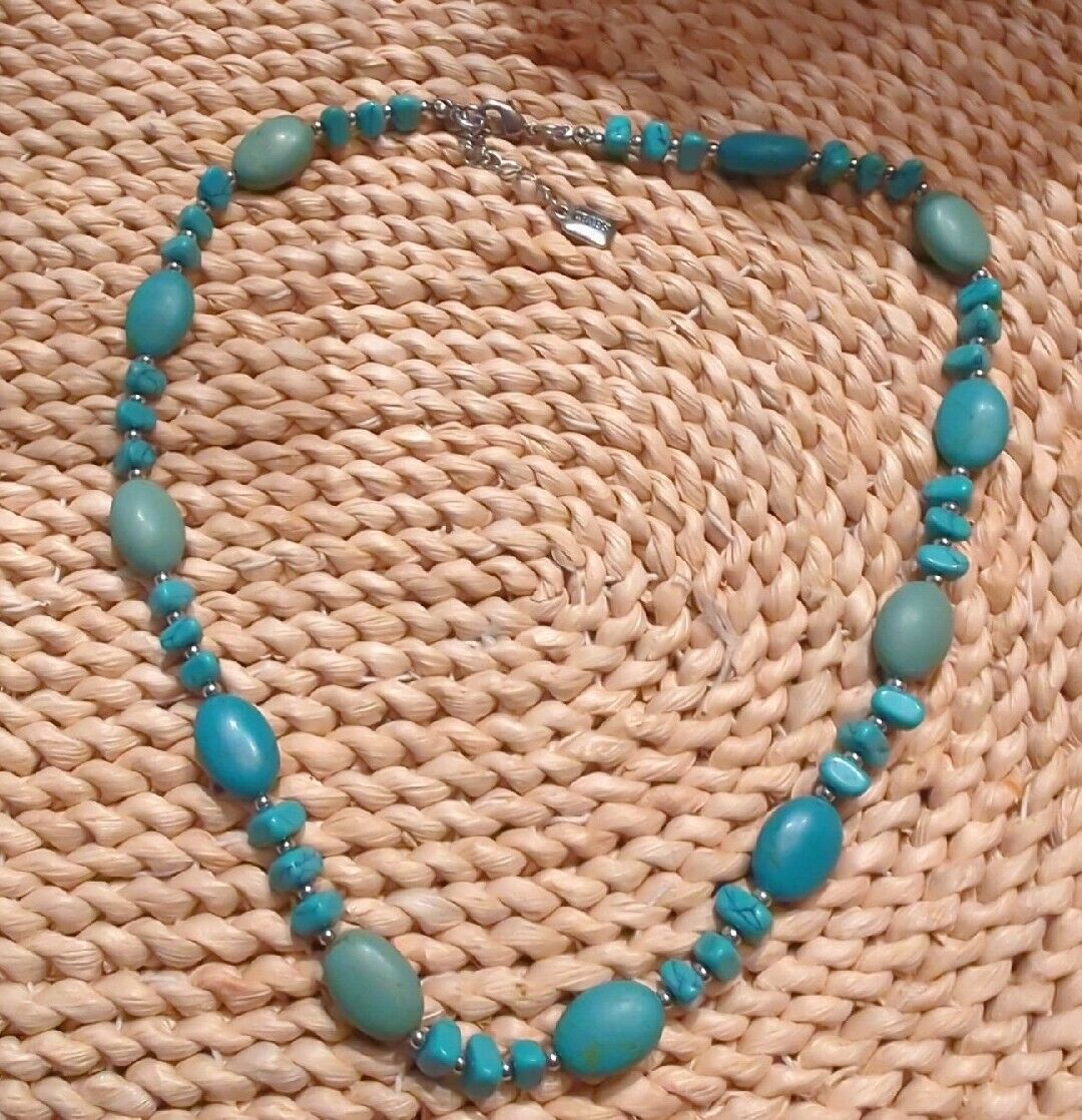 chaps turquoise necklace