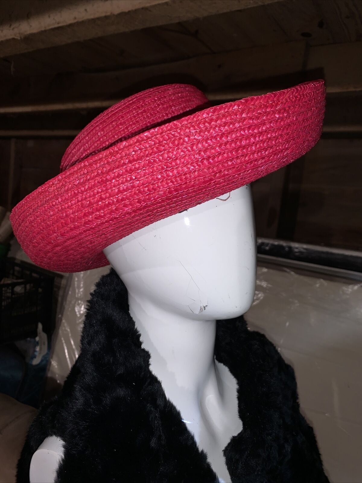 Vintage Xsetmar NY Red Hat