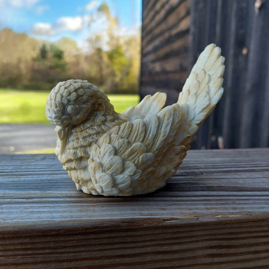 Vintage Chirping Bird Figurine