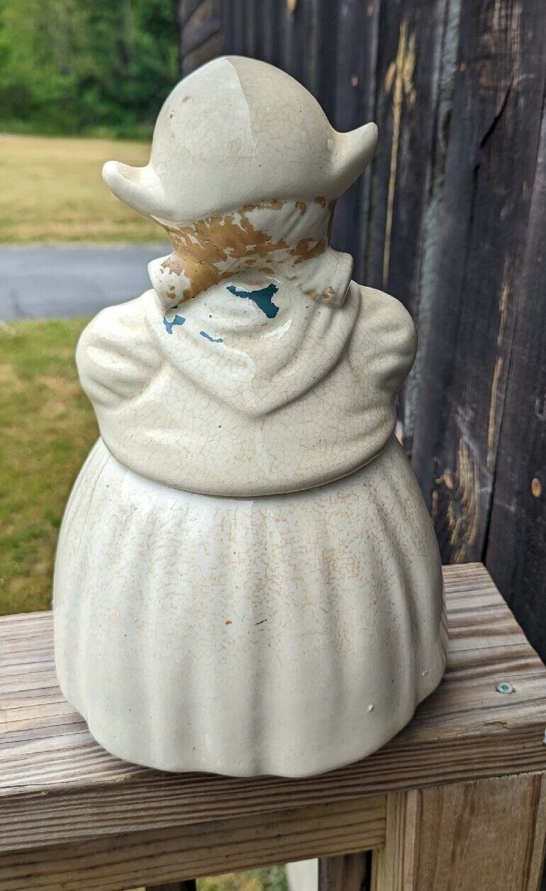 Antique Dutch Girl Cookie Jar