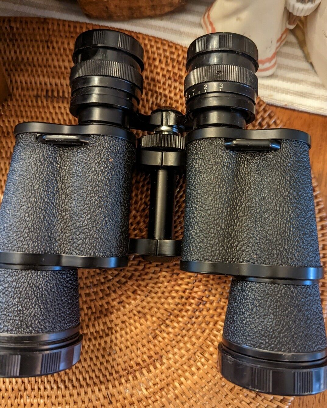 Vintage Sensi 7x35 Fully Coated Capped Binoculars With Case