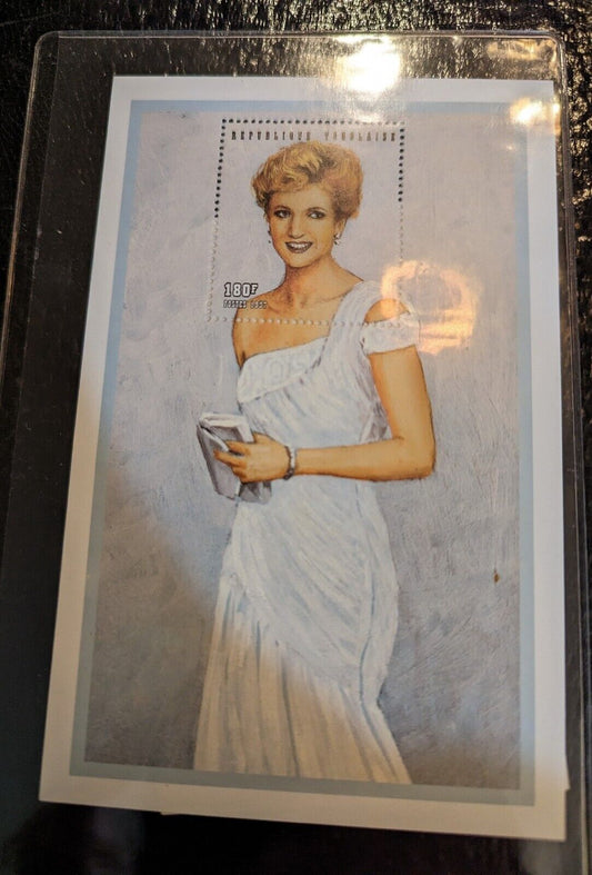 International Collectors Society PRINCESS DIANA LIMITED Postage Stamp with COA